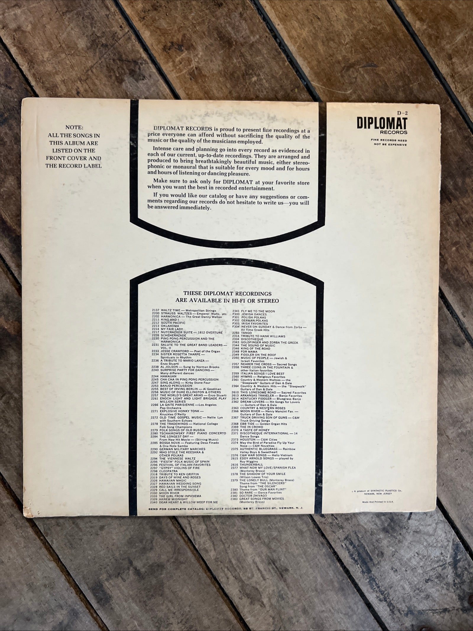 The Orchestra Of Lani Kai - Hawaiian Magic - 1967 Diplomat Records