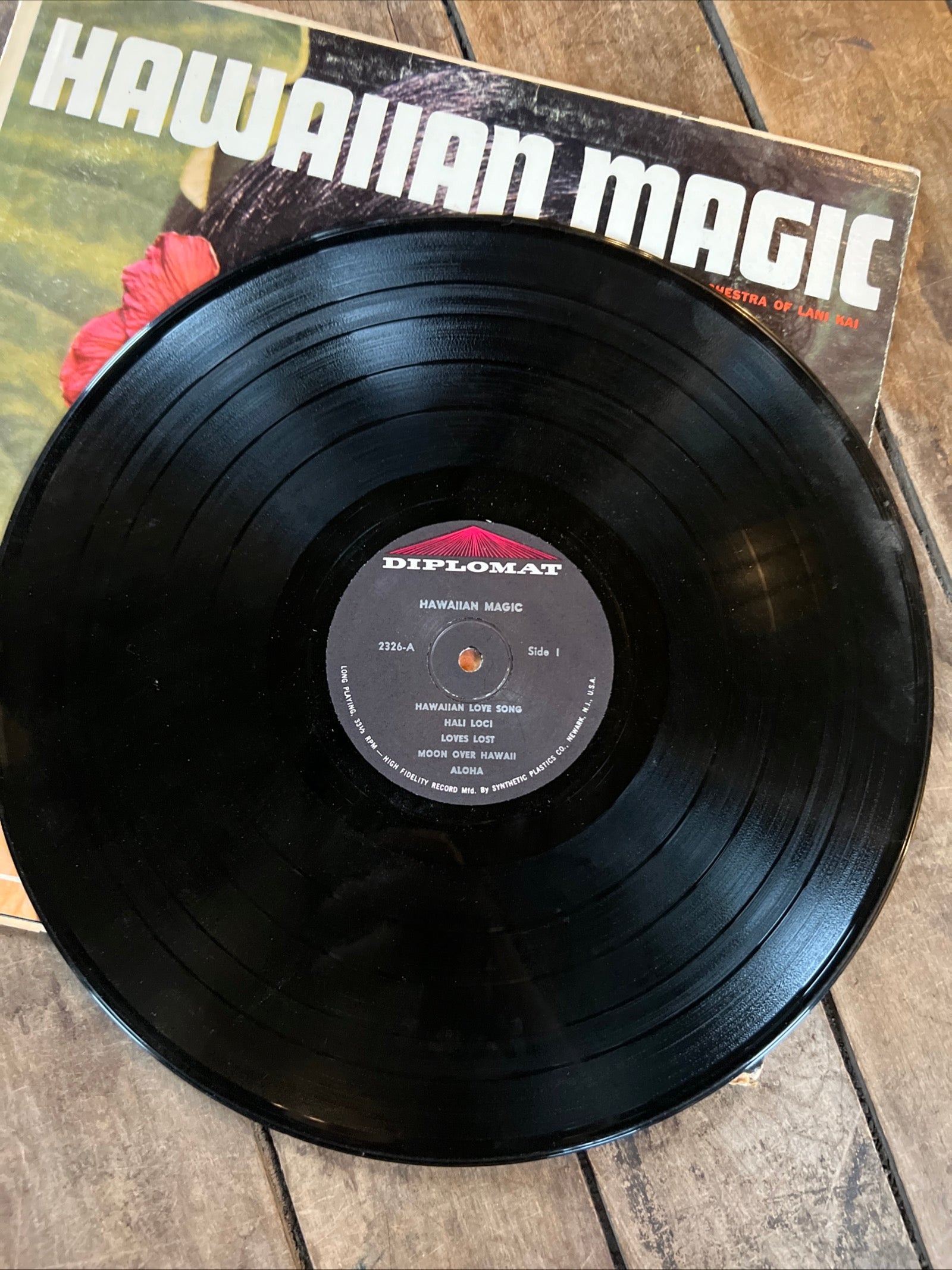 The Orchestra Of Lani Kai - Hawaiian Magic - 1967 Diplomat Records