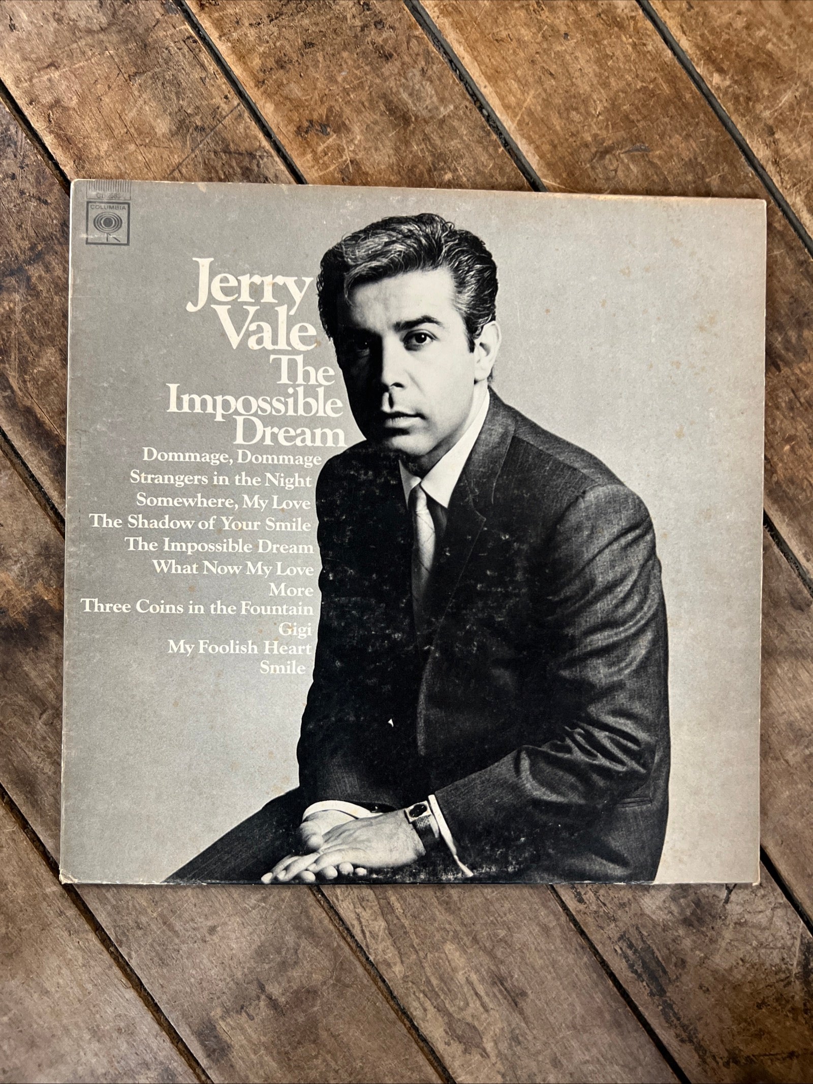 Jerry Vale - The Impossible Dream - 1967 Columbia Records - Vinyl LP Album