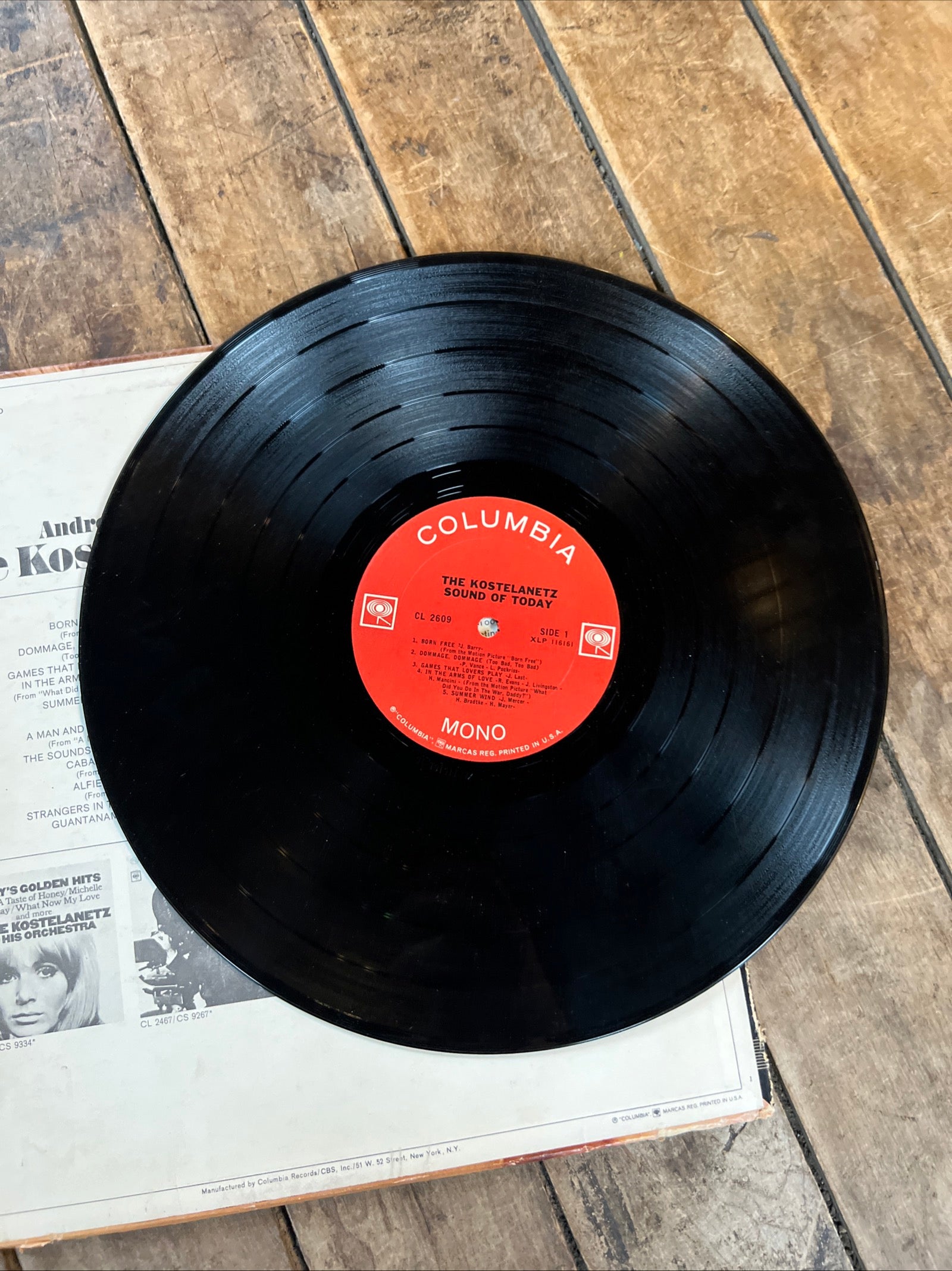 Andre Kostelanetz and His Orchestra Sounds of Today - 1967 Columbia Records