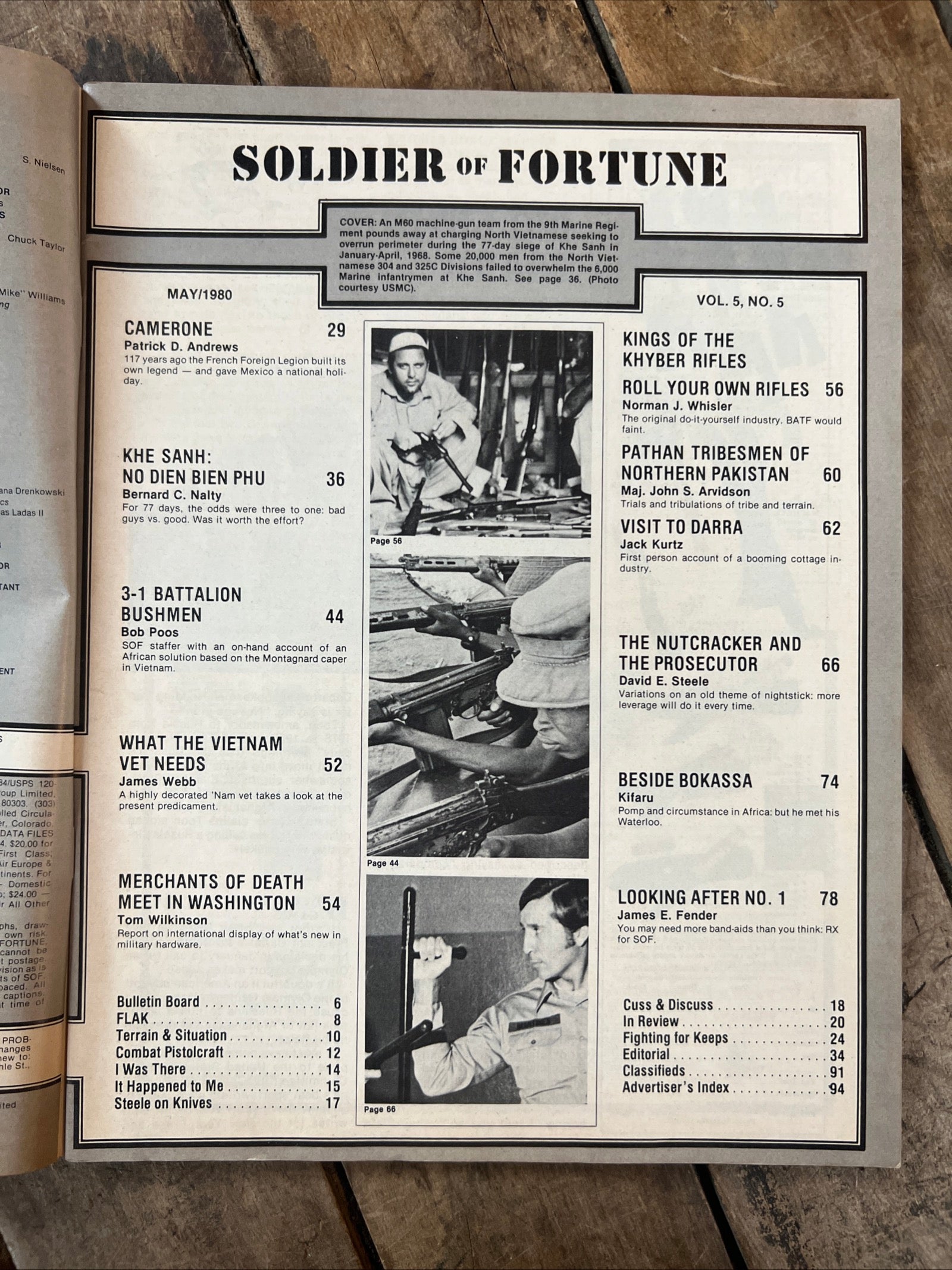 Soldier of Fortune Magazine - The Journal Of Professional Adventurers - May 1980 Issue