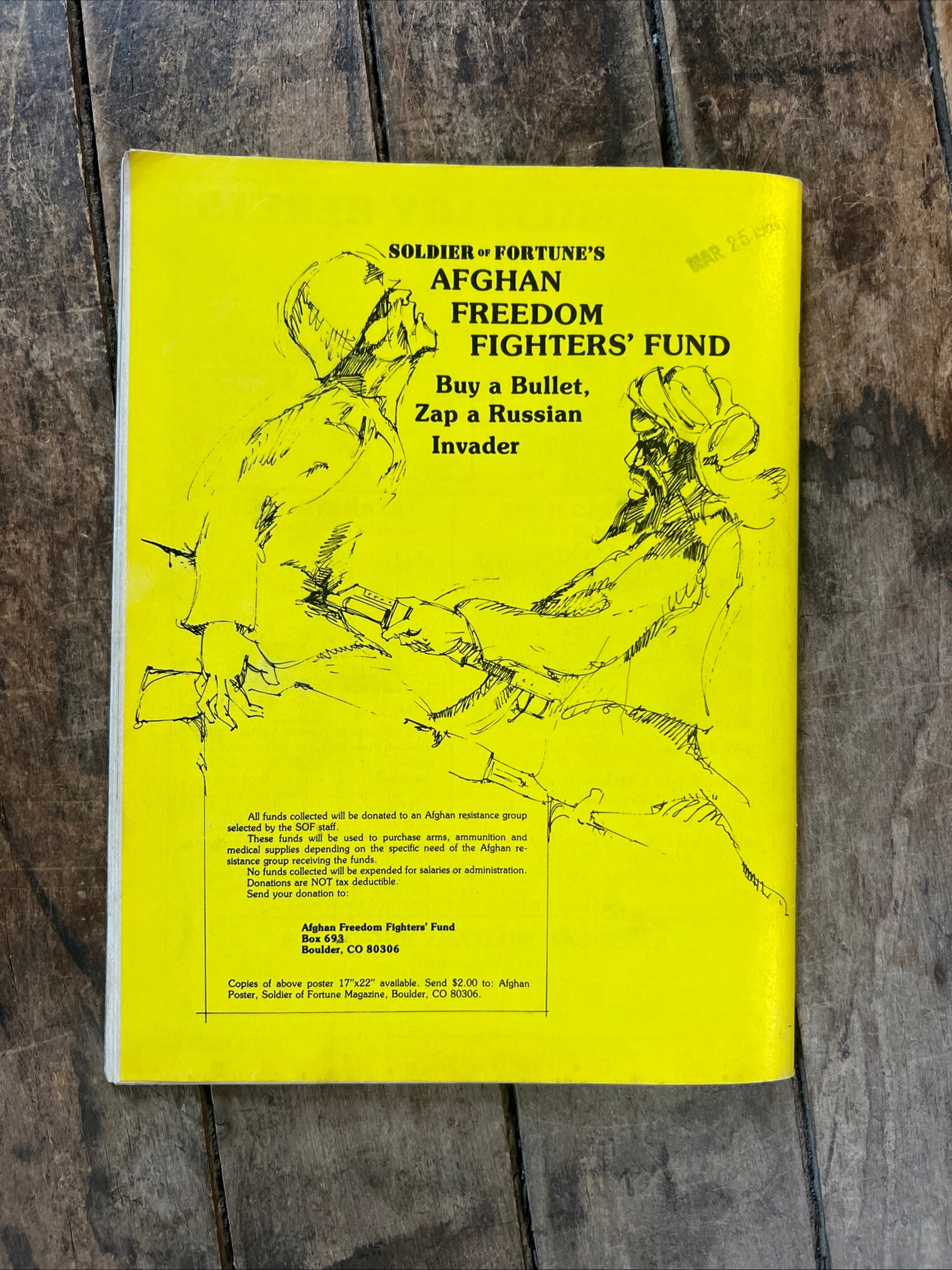 Soldier of Fortune Magazine - The Journal Of Professional Adventurers - May 1981 Issue