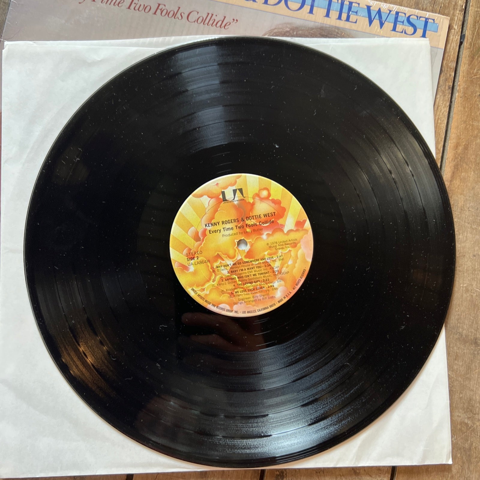 Kenny Rogers & Dottie West - Every Time Two Fools Collide - 1978 United Artists