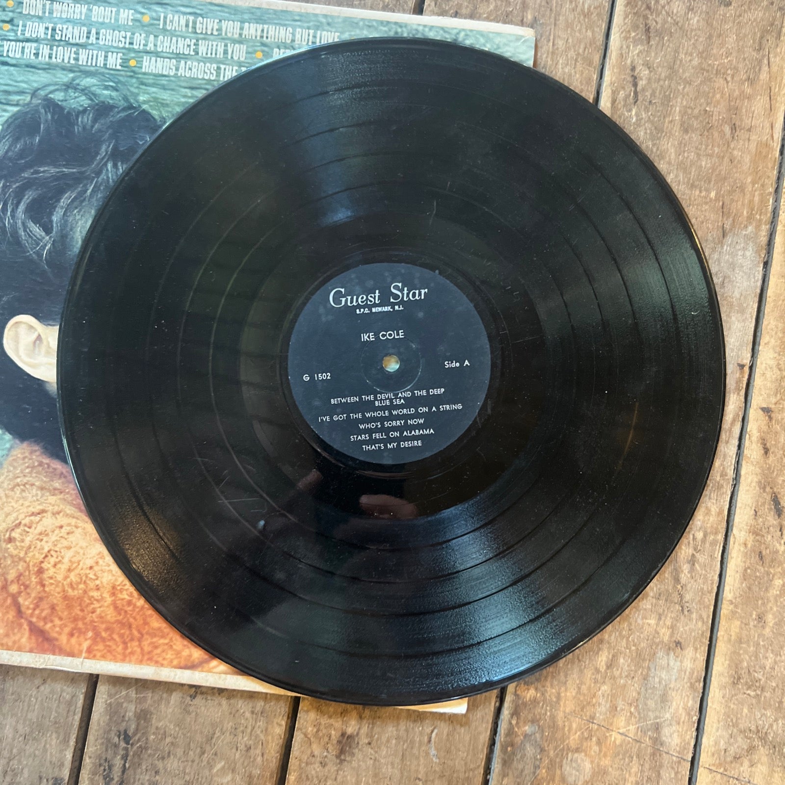Ike Cole - 1960s Guest Star - LP Vinyl Record G 1502