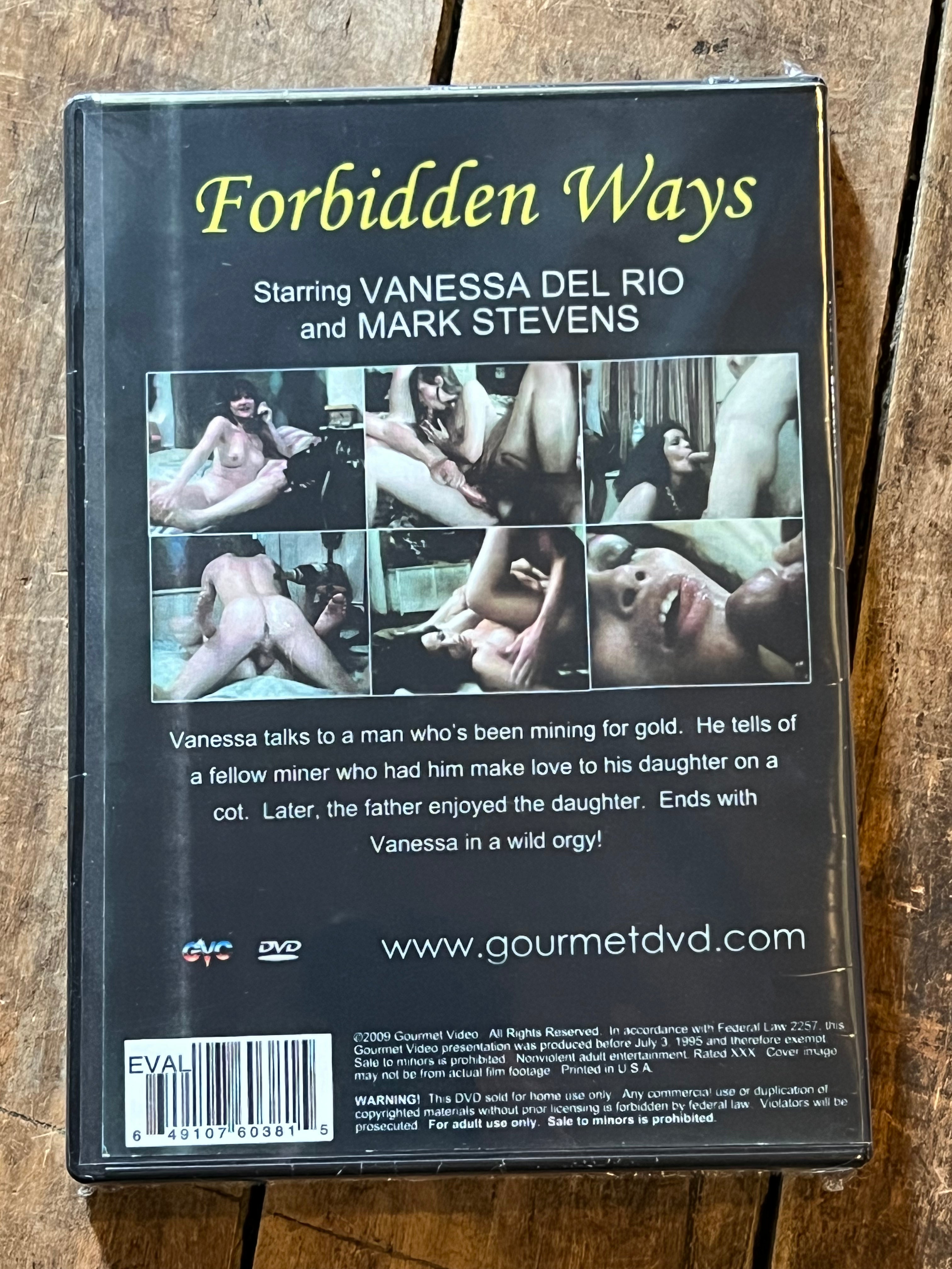 Forbidden Ways - DVD 1976 - Gourmet Video