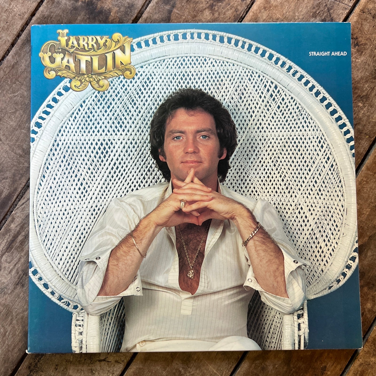 Larry Gatlin & The Gatlin Brothers Band - Straight Ahead - 1979 Columbia Records - LP Vinyl Record