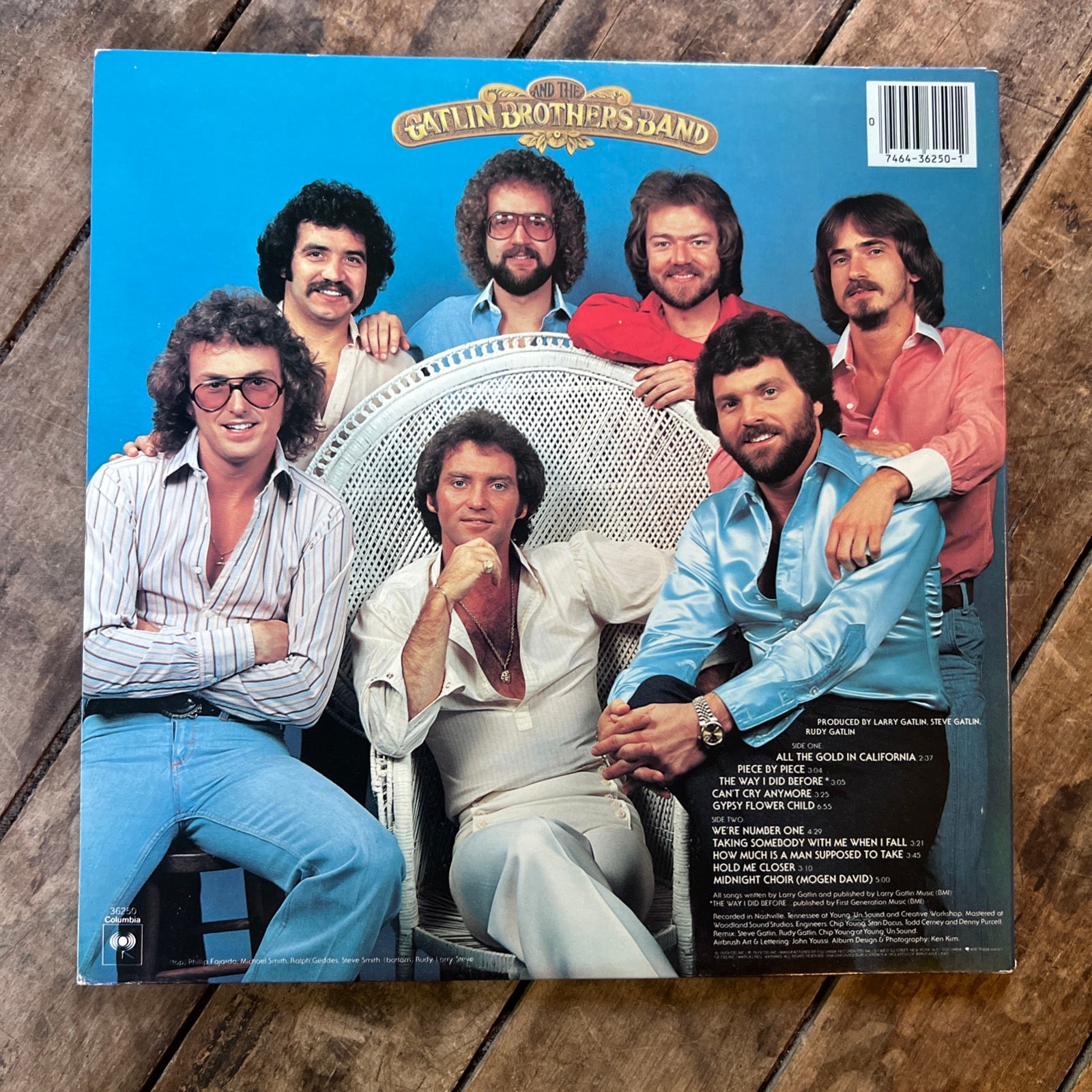 Larry Gatlin & The Gatlin Brothers Band - Straight Ahead - 1979 Columbia Records - LP Vinyl Record