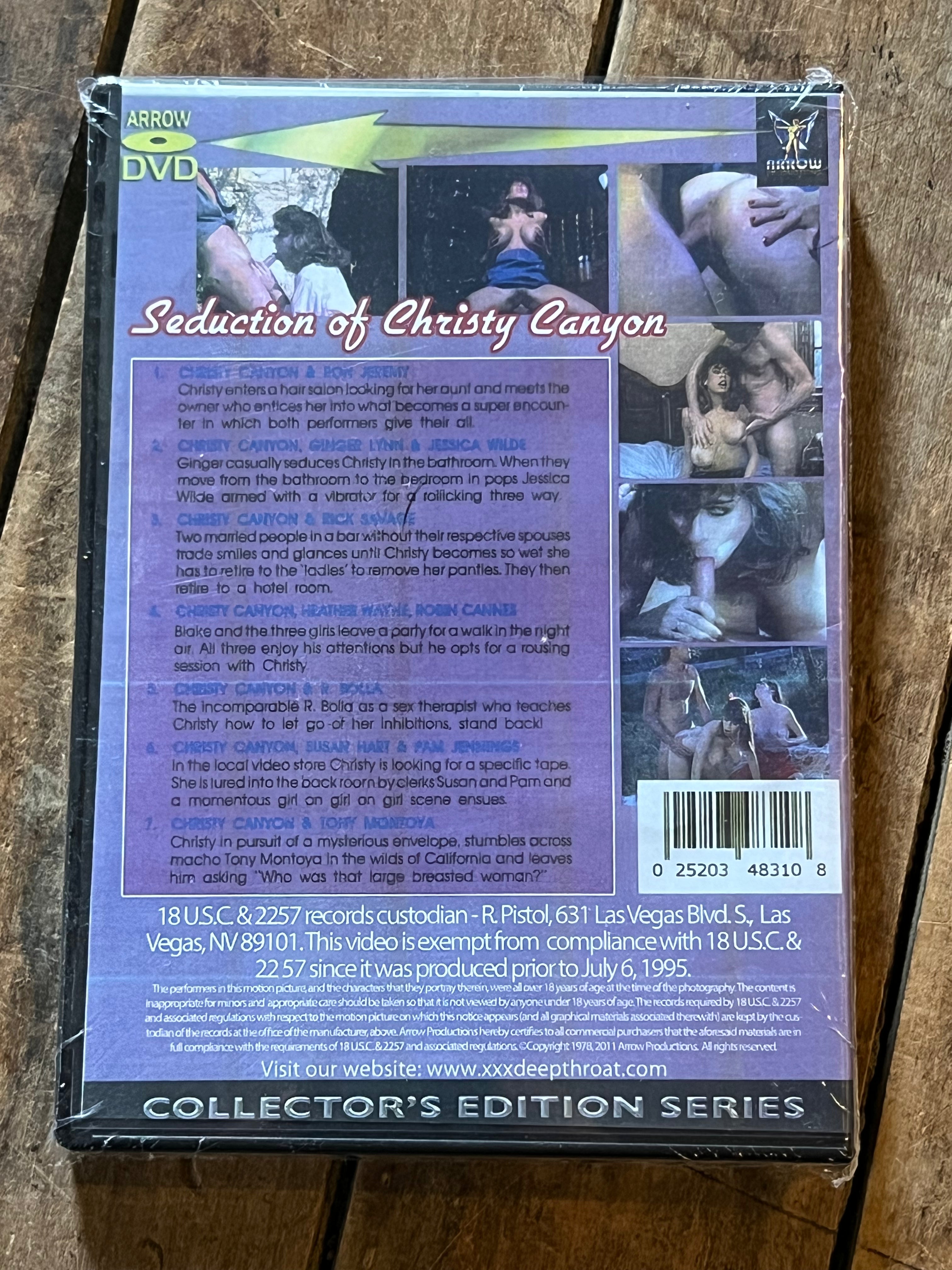 Seduction Of Christy Canyon - DVD 1988 - Arrow