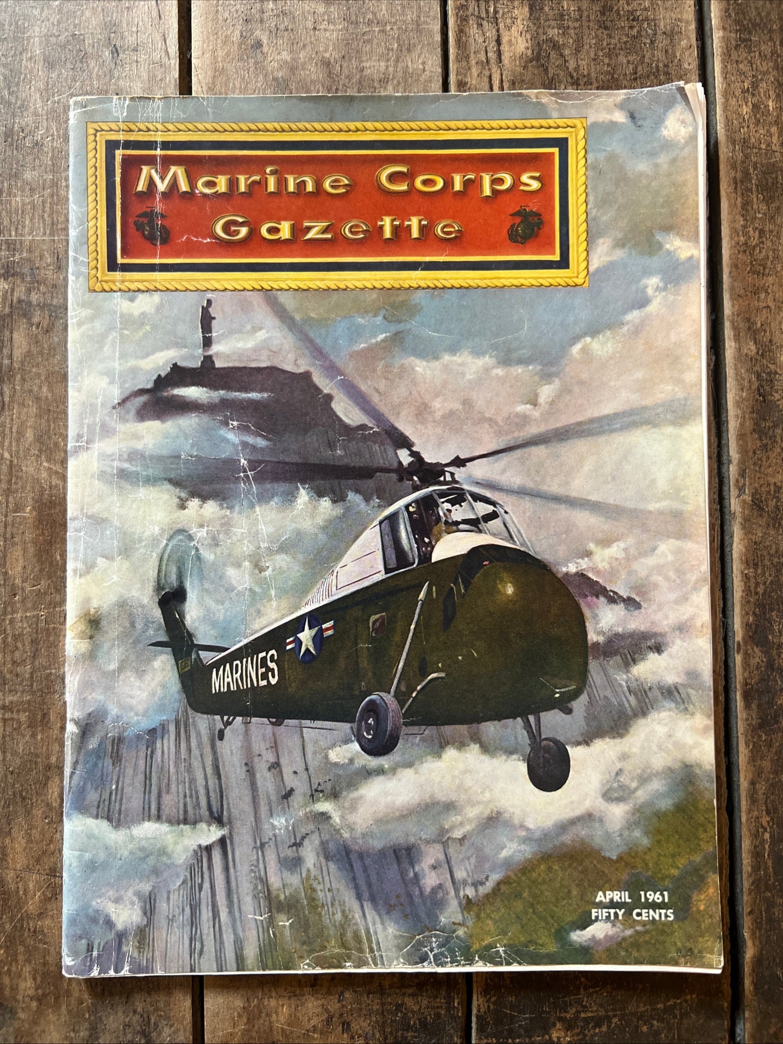 Marine Corps Gazette Magazine - April 1961 Issue - Professional Magazine USMC