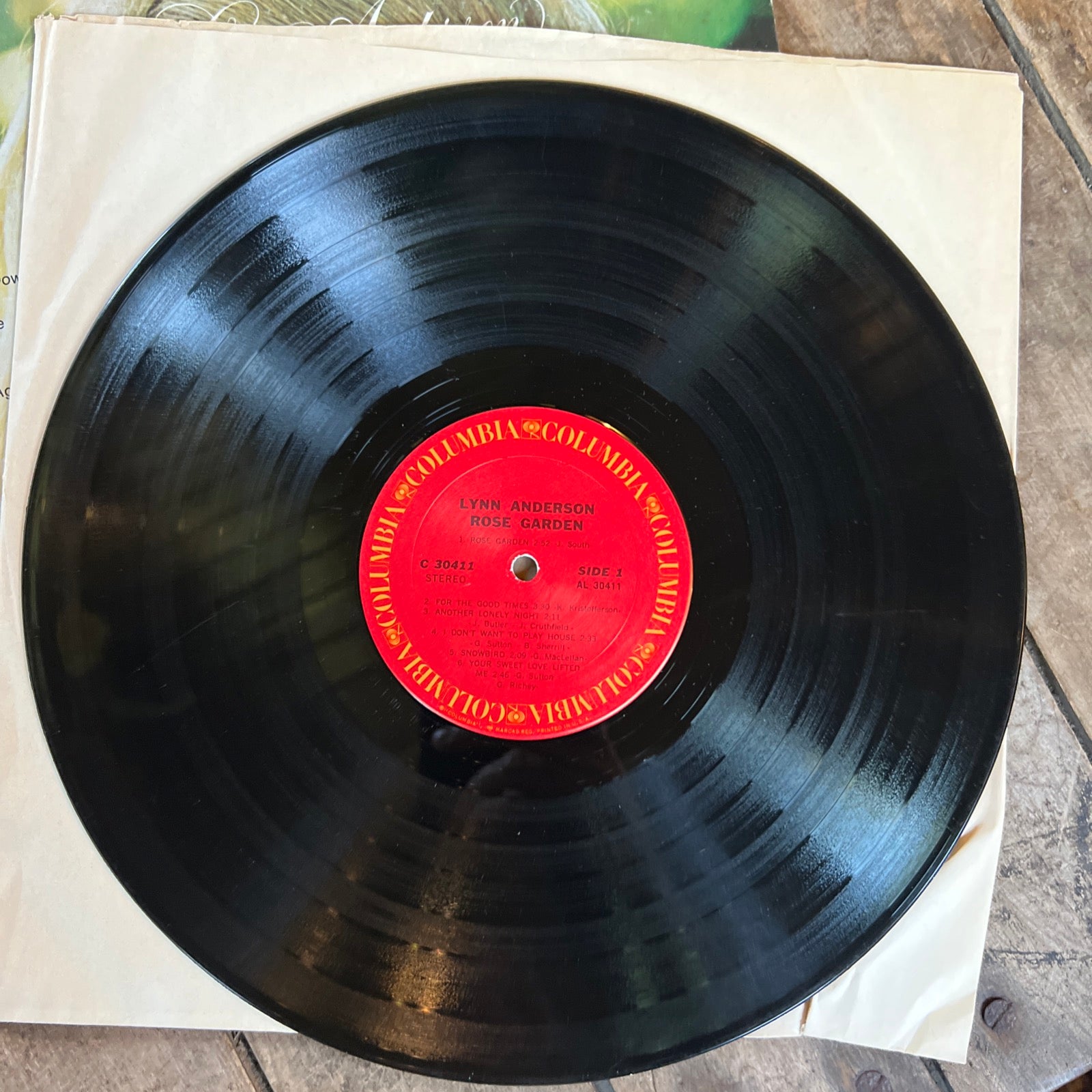 Lynn Anderson - Rose Garden - 1971 Columbia Records - LP Vinyl Record