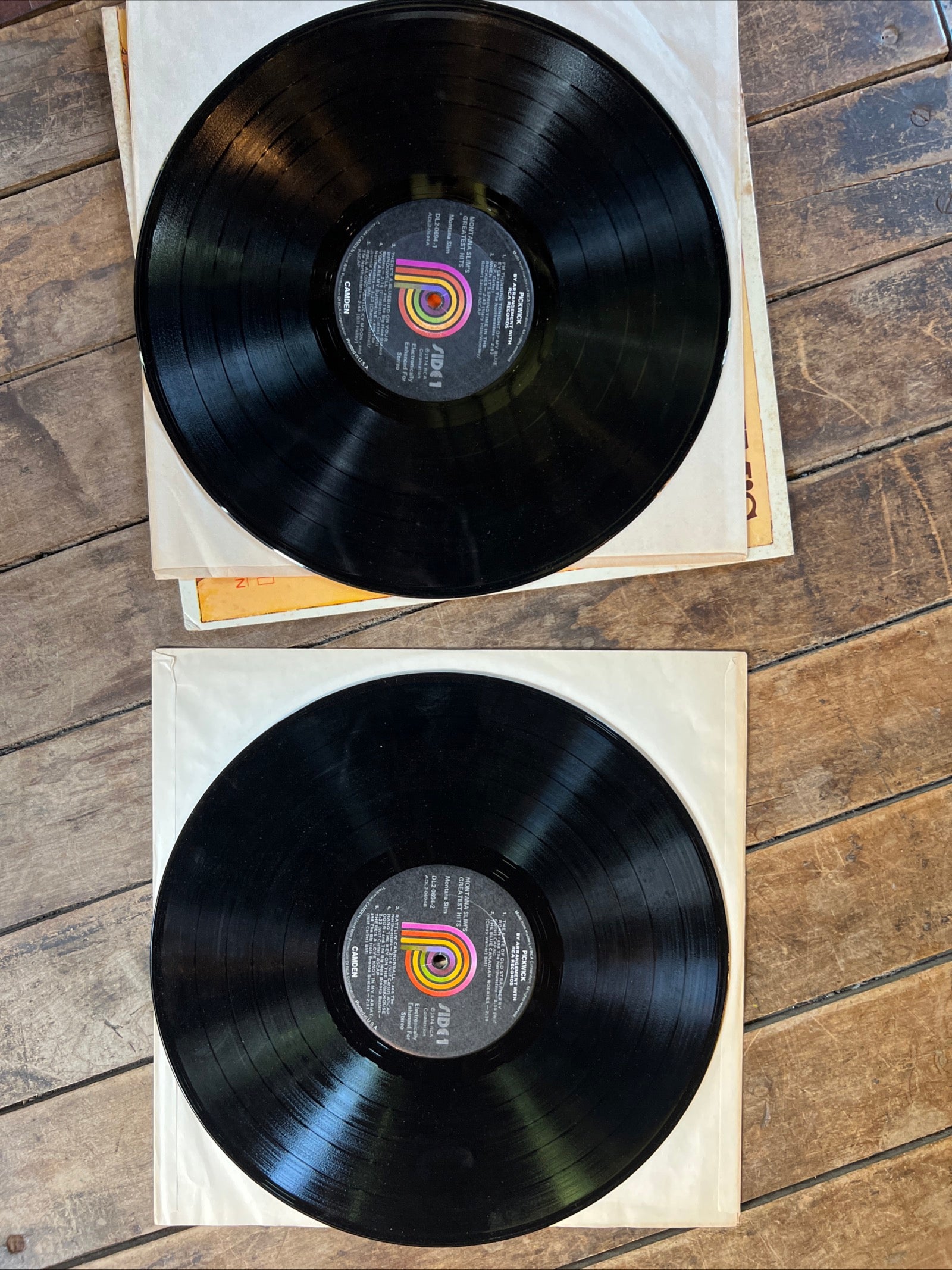 Montana Slim’s Greatest Hits - 1974 RCA Camden Records - 2 Record / Twin Set - LP Vinyl Records