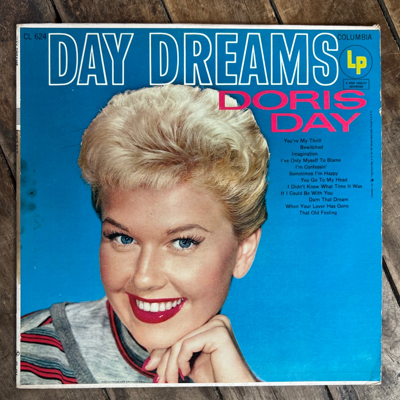 Doris Day - Day Dream - 1955 Columbia Records - LP Vinyl Record