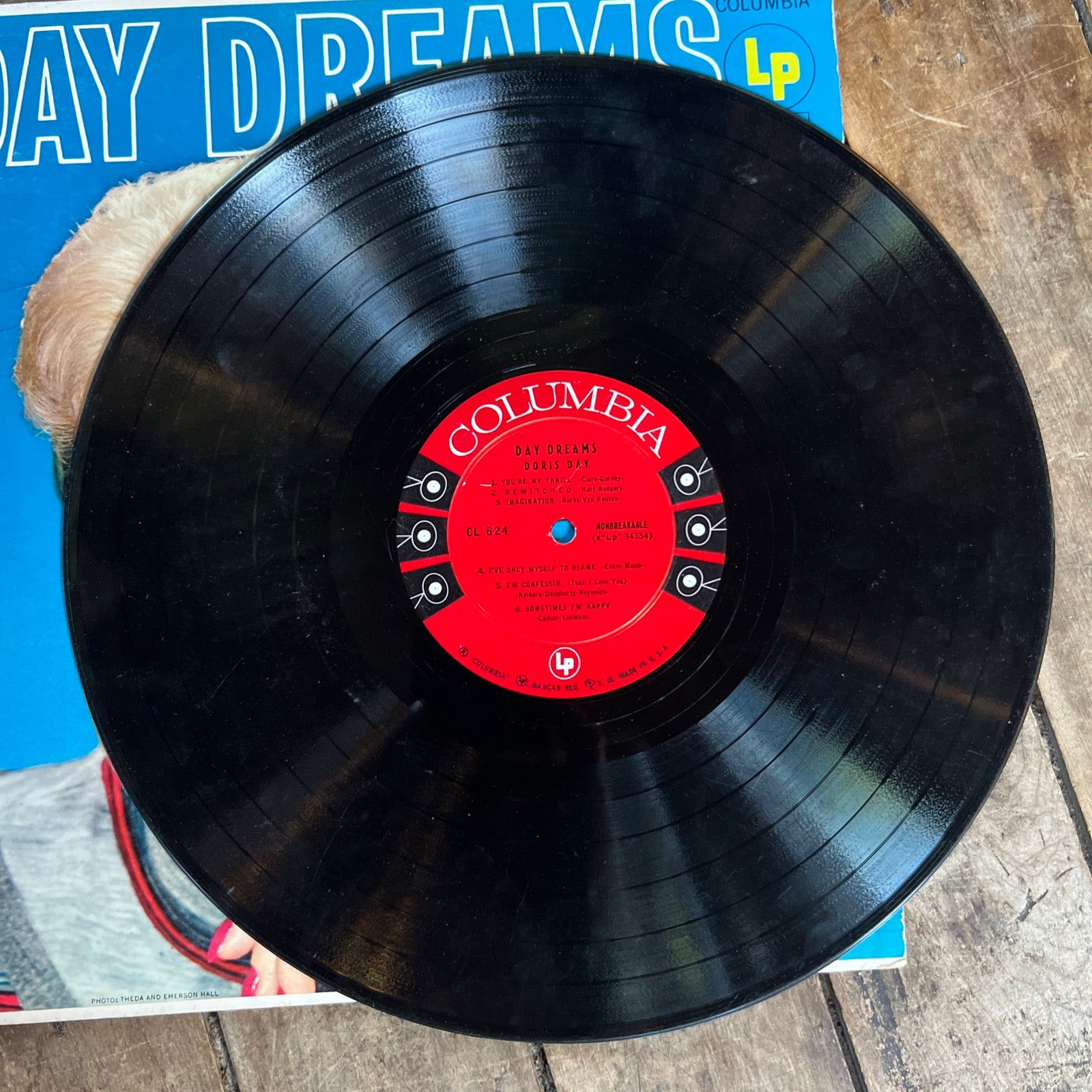 Doris Day - Day Dream - 1955 Columbia Records - LP Vinyl Record