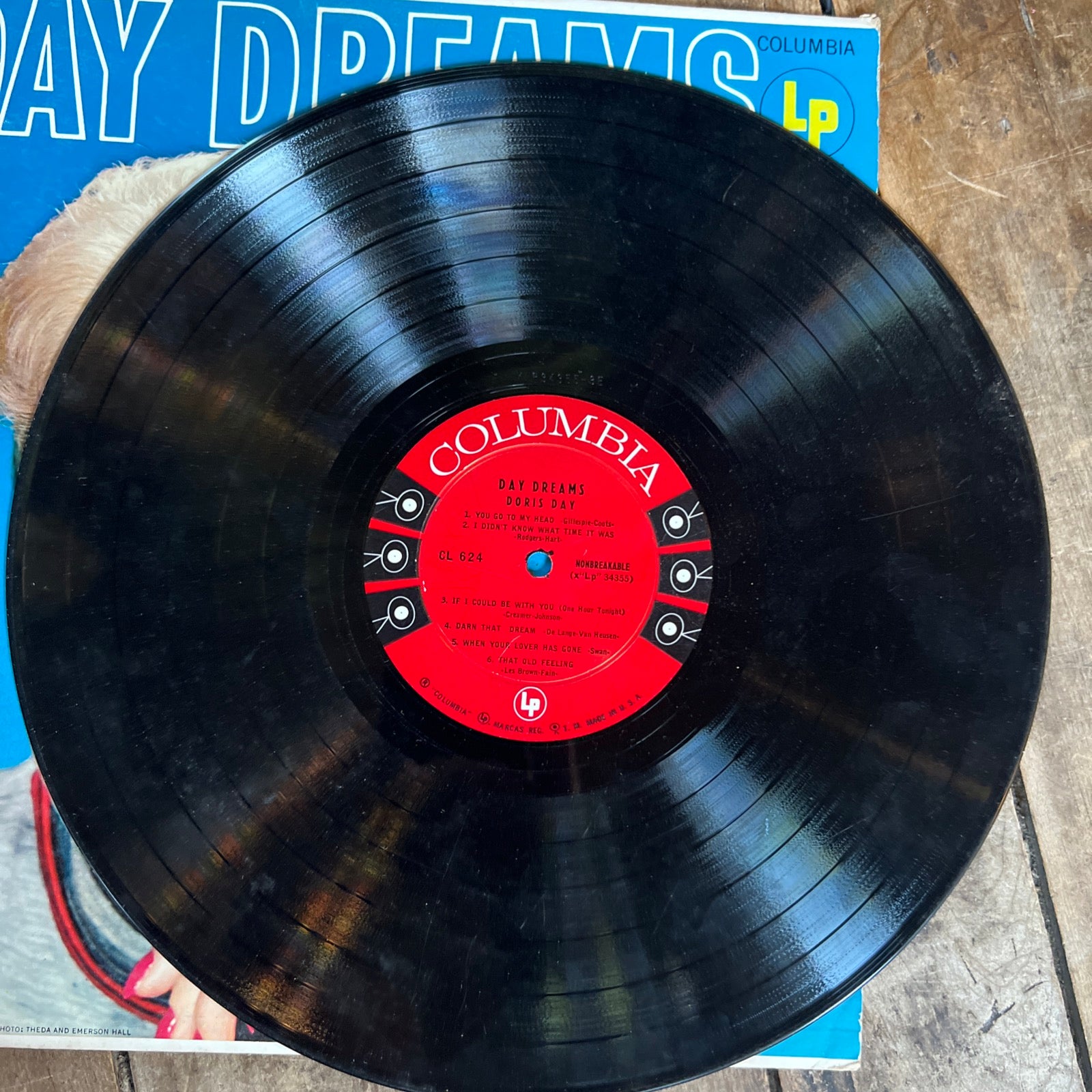 Doris Day - Day Dream - 1955 Columbia Records - LP Vinyl Record