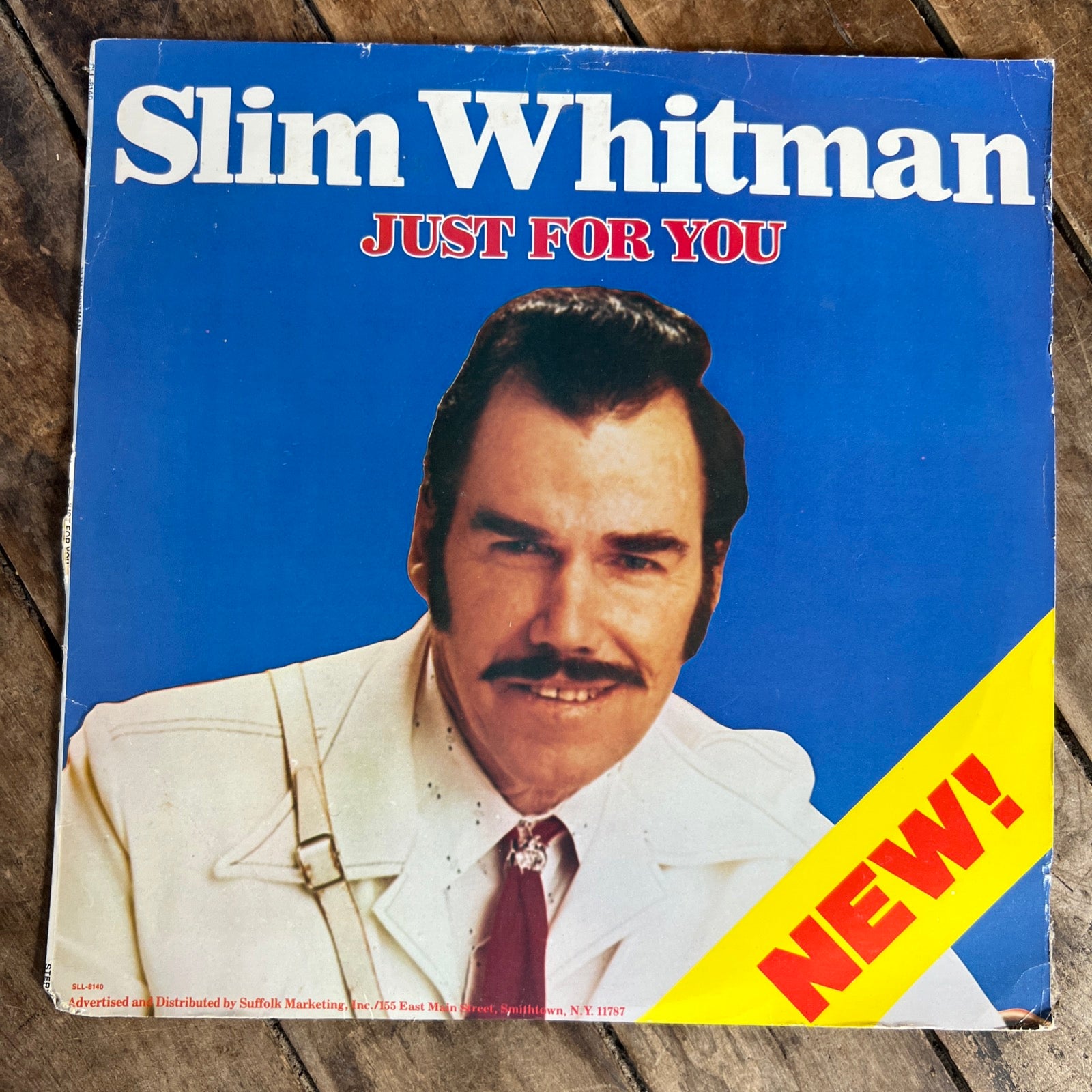 Slim Whitman Just For You - 1980 Special Projects Records - LP Vinyl Record