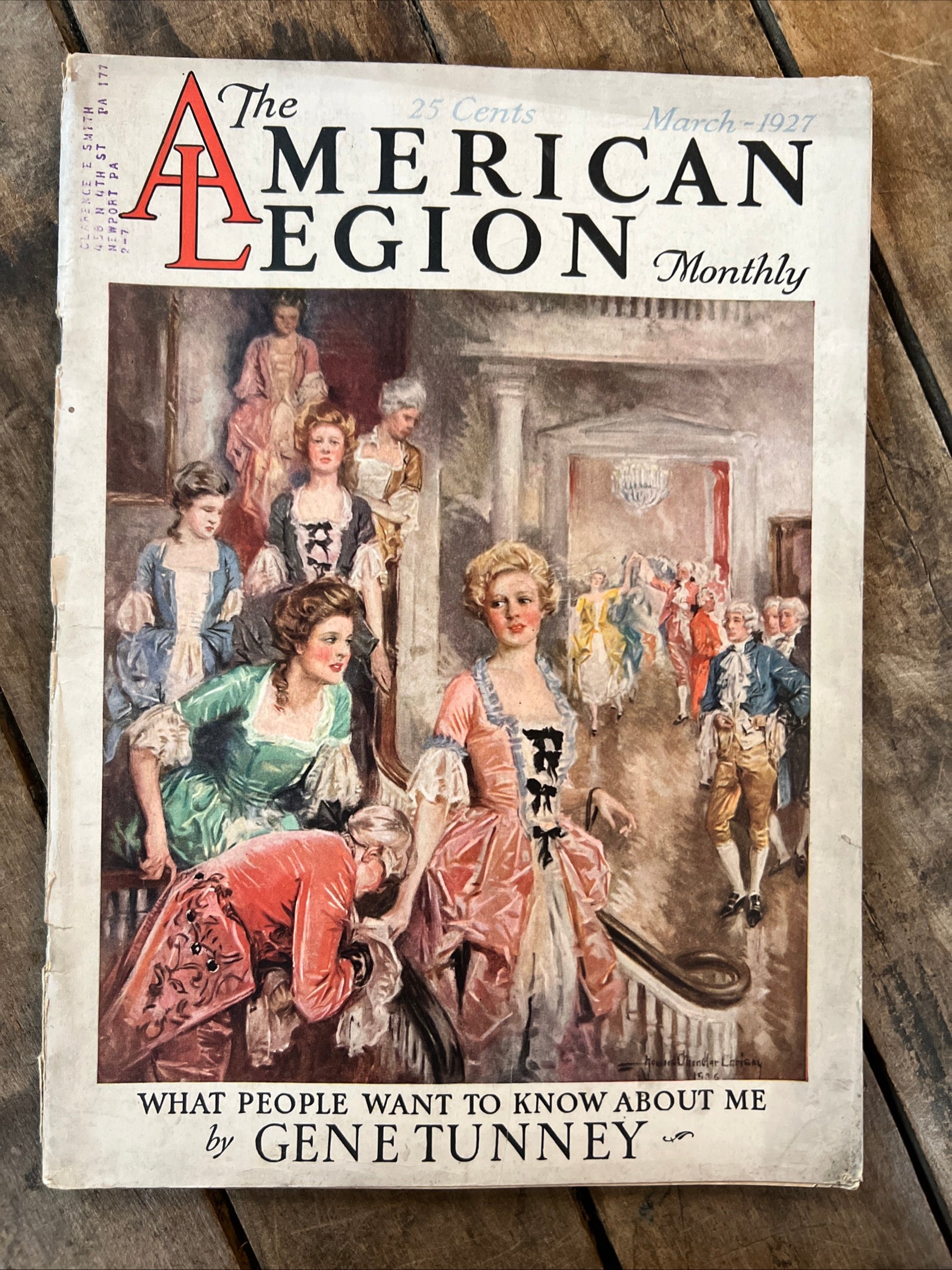 The American Legion Monthly Magazine - March 1927 Issue ( Volume 2, No 3 )