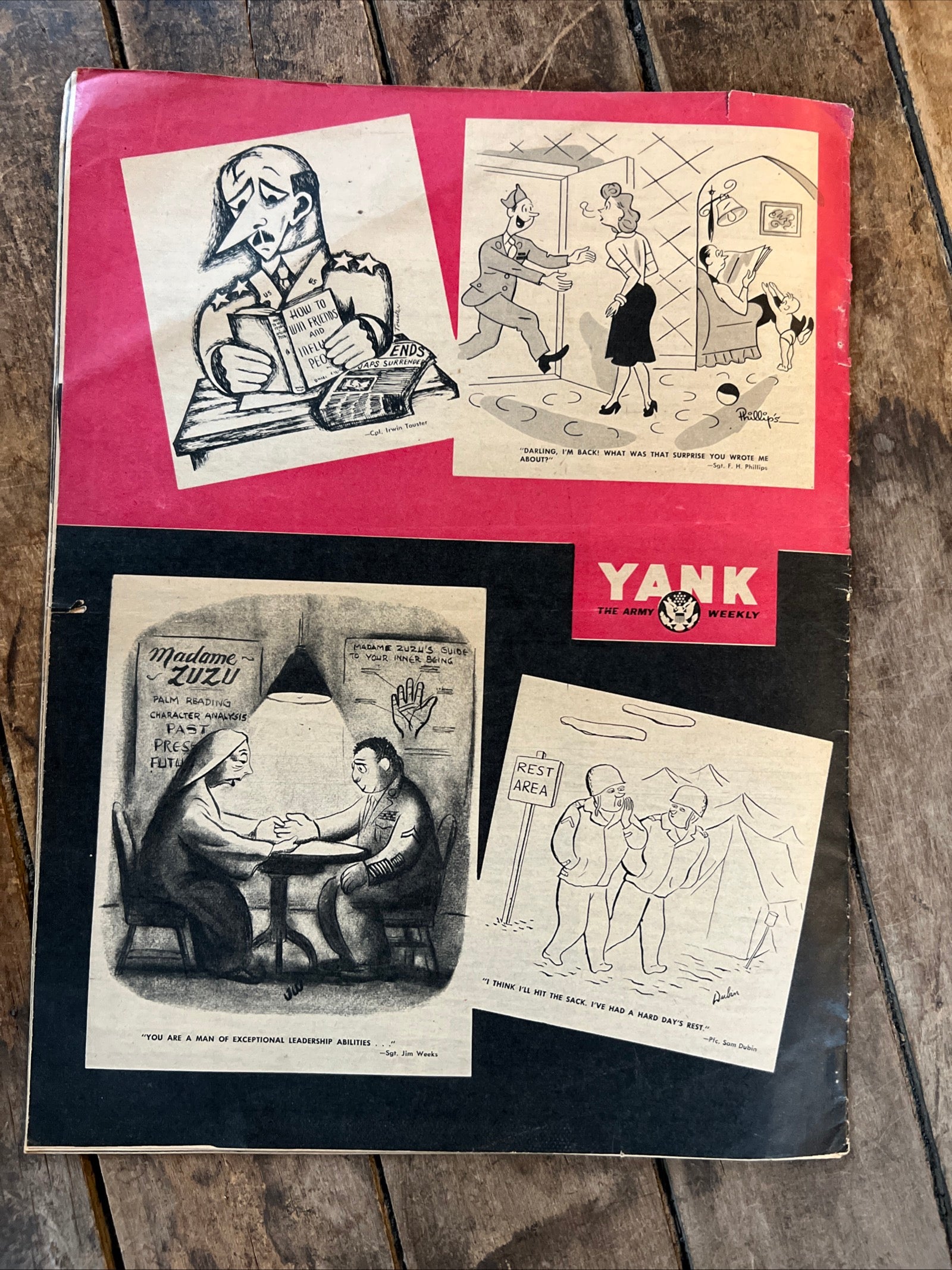 YANK The Army Weekly Magazine- November 1945 ( Volume 4, No 20 ) Newspaper
