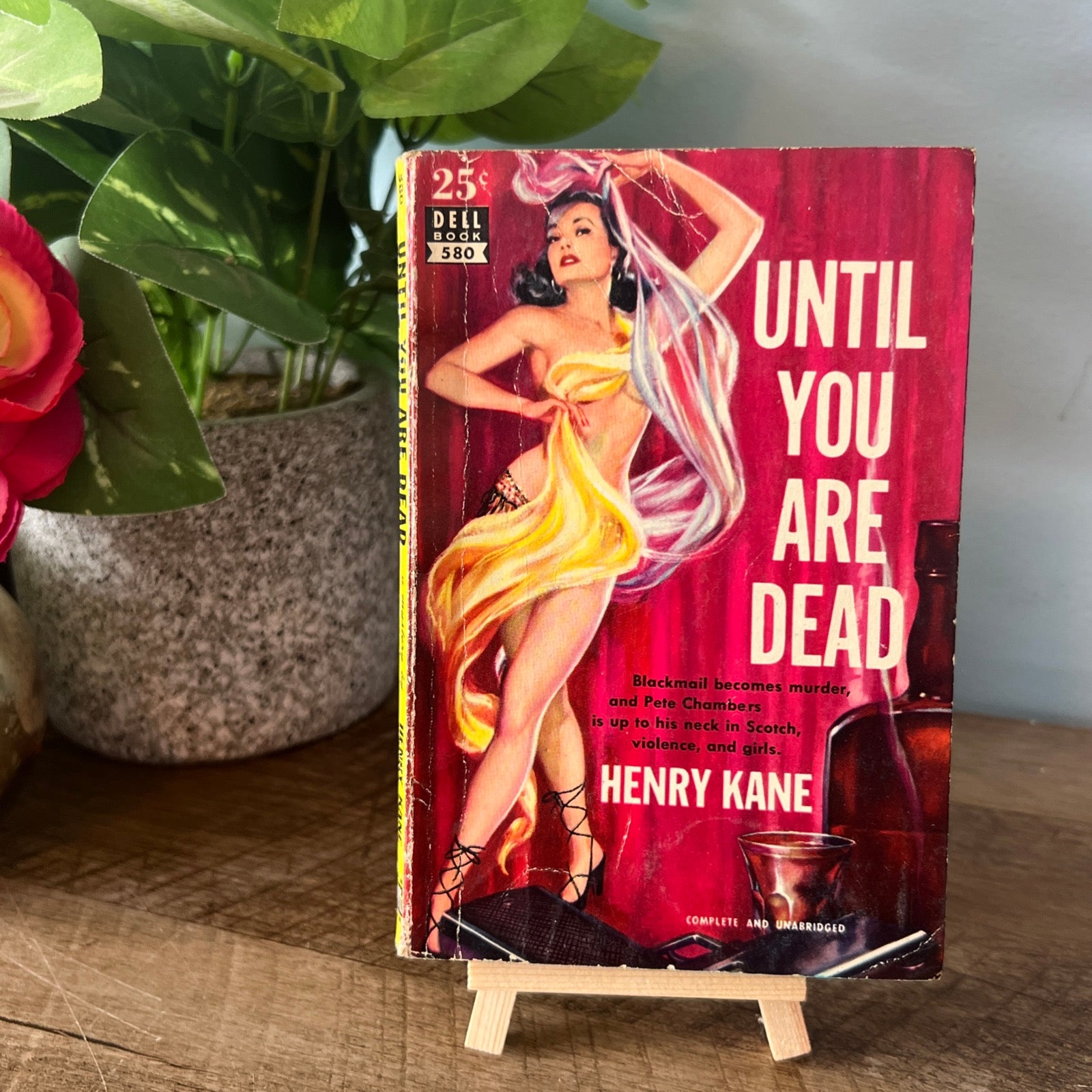 Until You Are Dead - by Henry Kane - 1952 Mapback Edition
