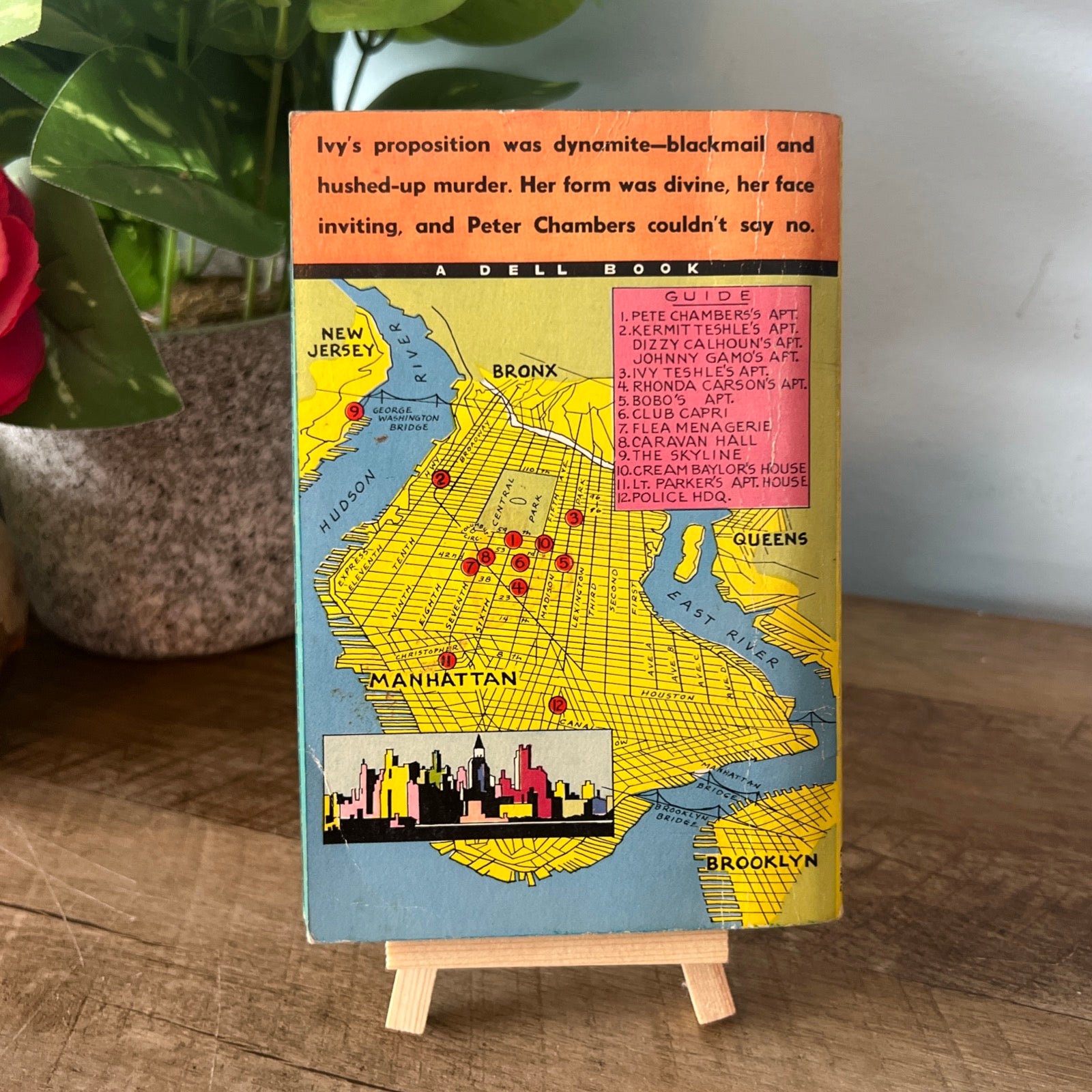 Until You Are Dead - by Henry Kane - 1952 Mapback Edition
