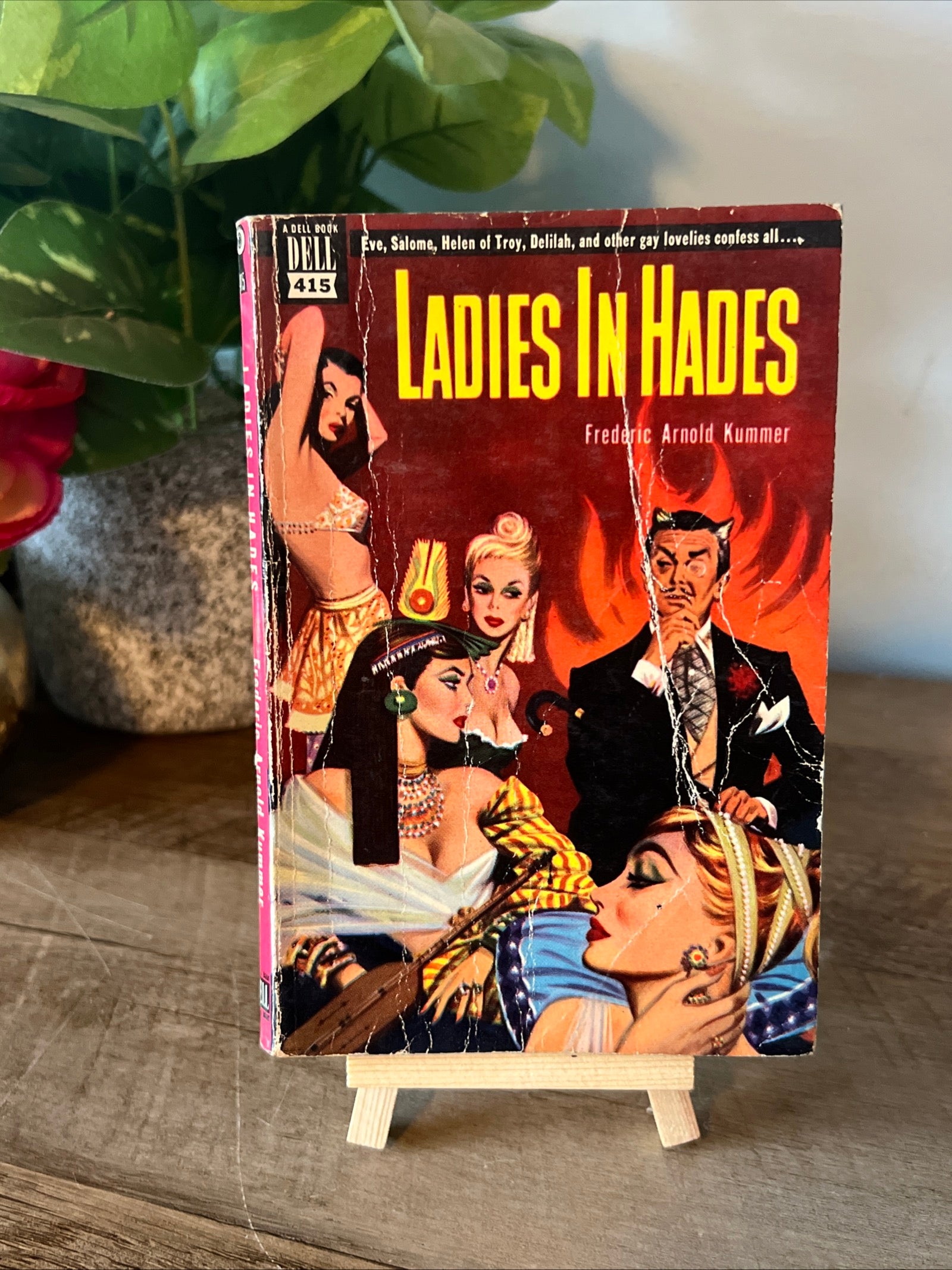 Ladies In Hades by Frederic Arnold Kummer - Mapback Edition 1950 Dell Book #415