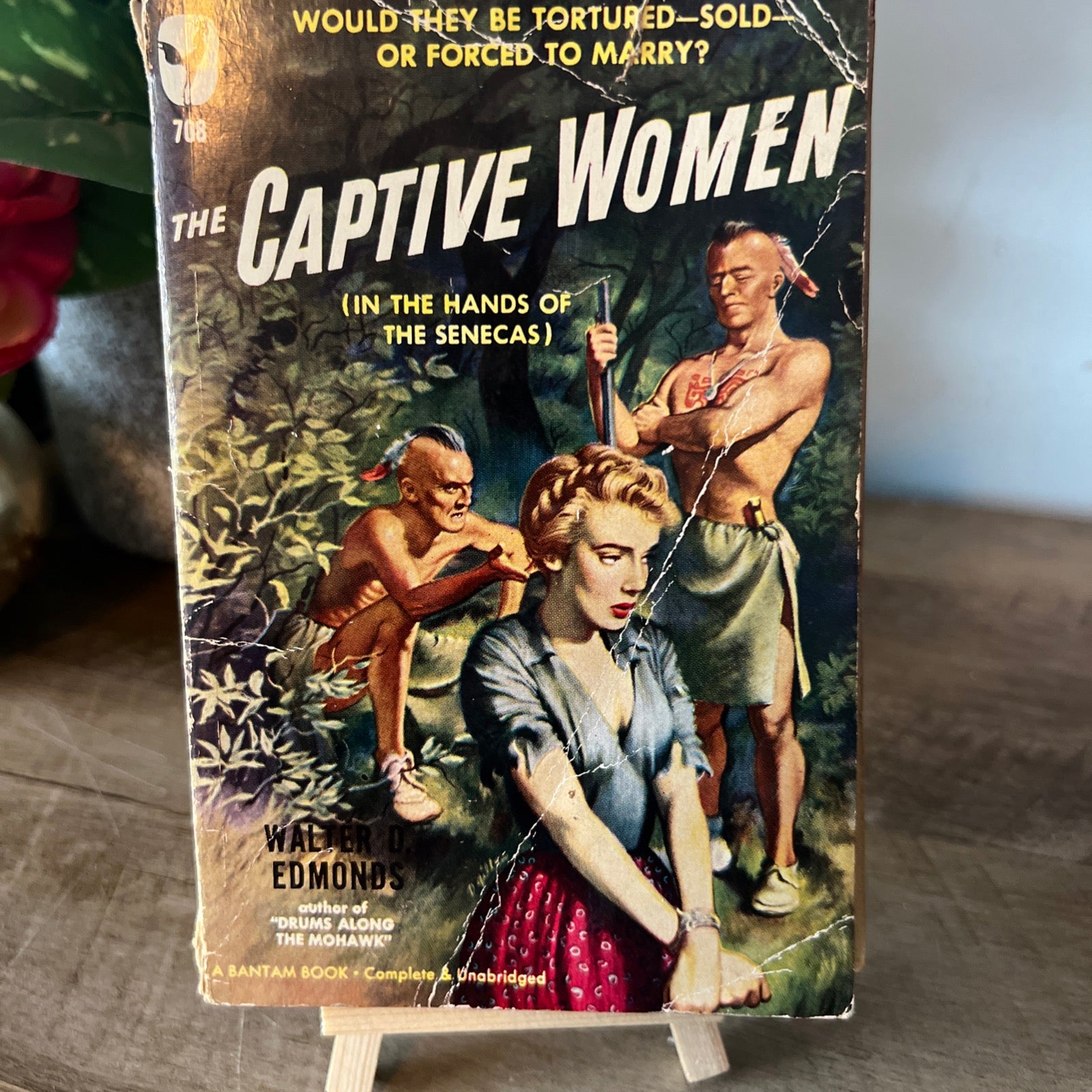 The Captive Women by Walter D Edmonds - Paperback 1949 Bantam Books