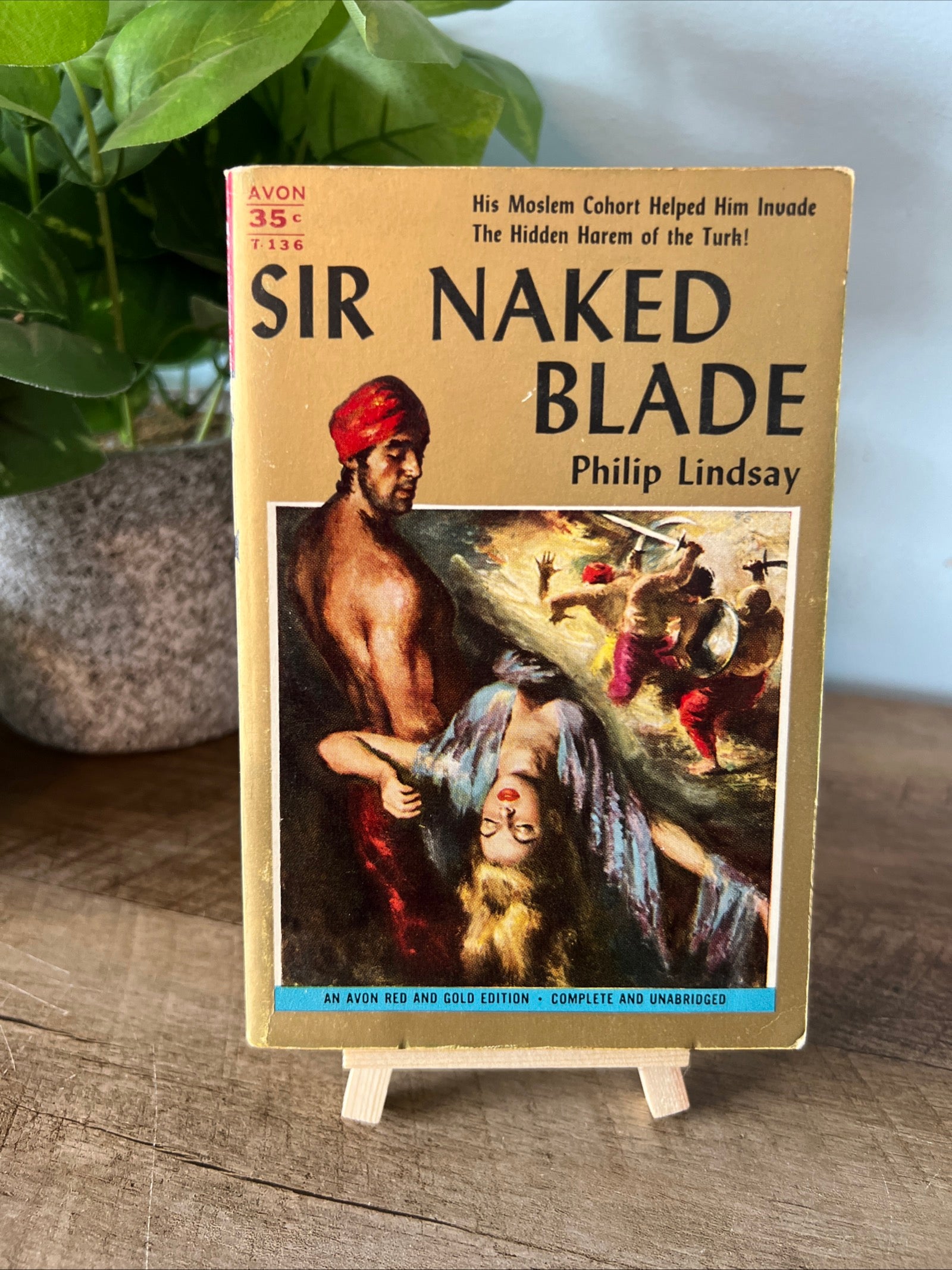 Sir Naked Blade by Philip Lindsay - Paperback 1946 Avon Books