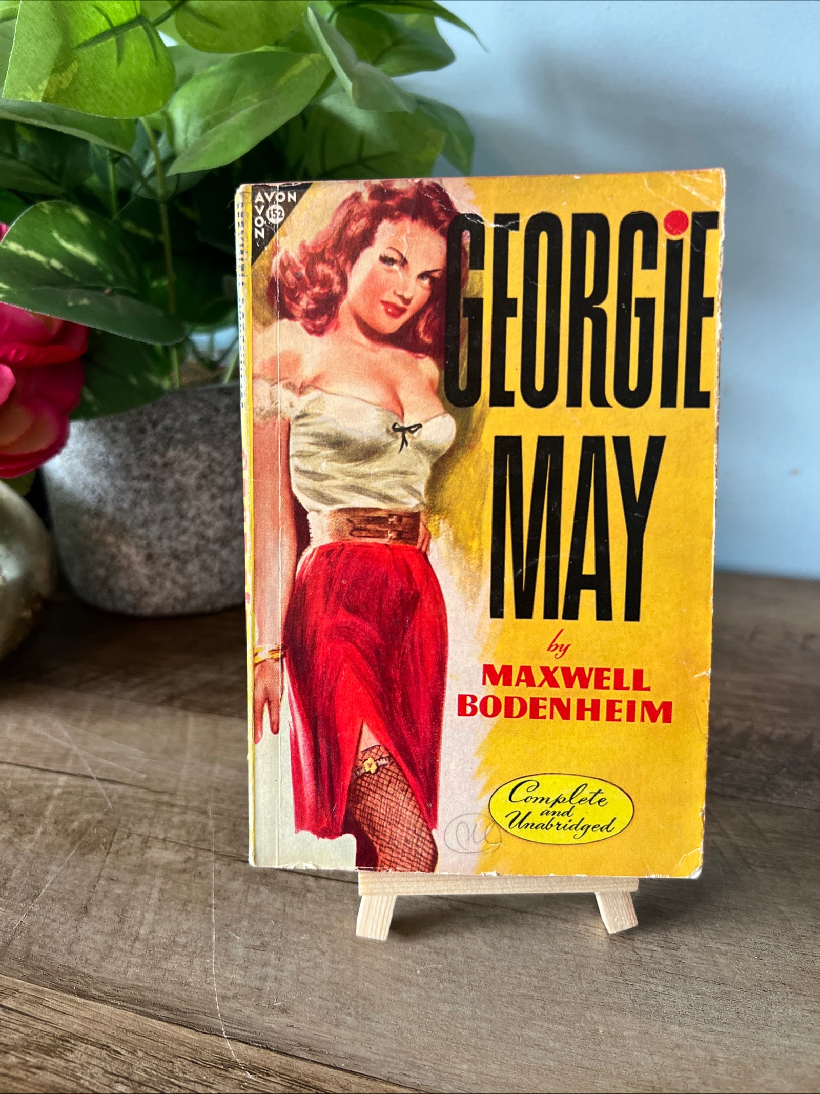 Georgie May by Maxwell Bodenheim - Paperback 1952 Avon Books #152