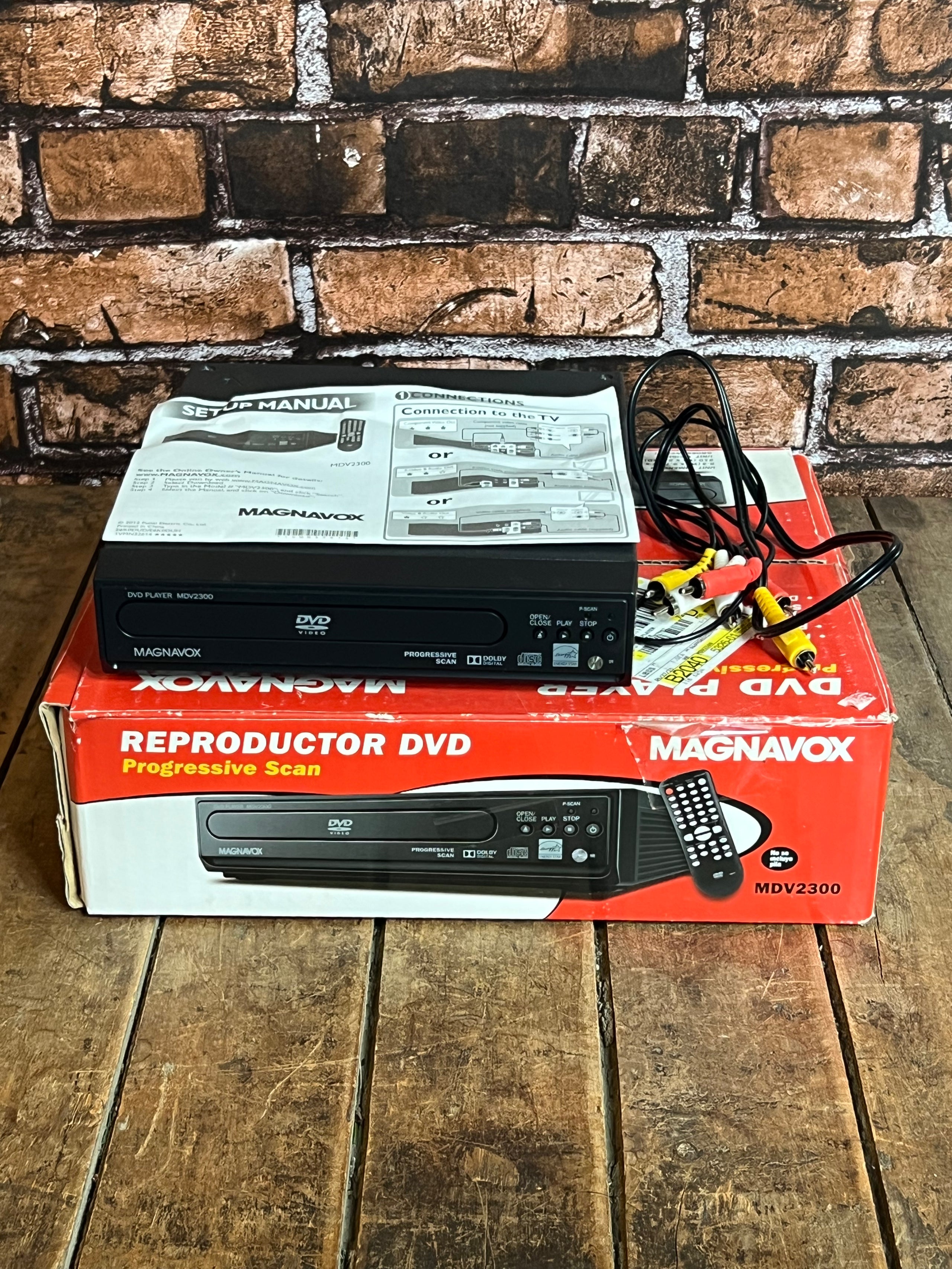 MAGNAVOX DVD Player - Model MDV2300 in Original Box