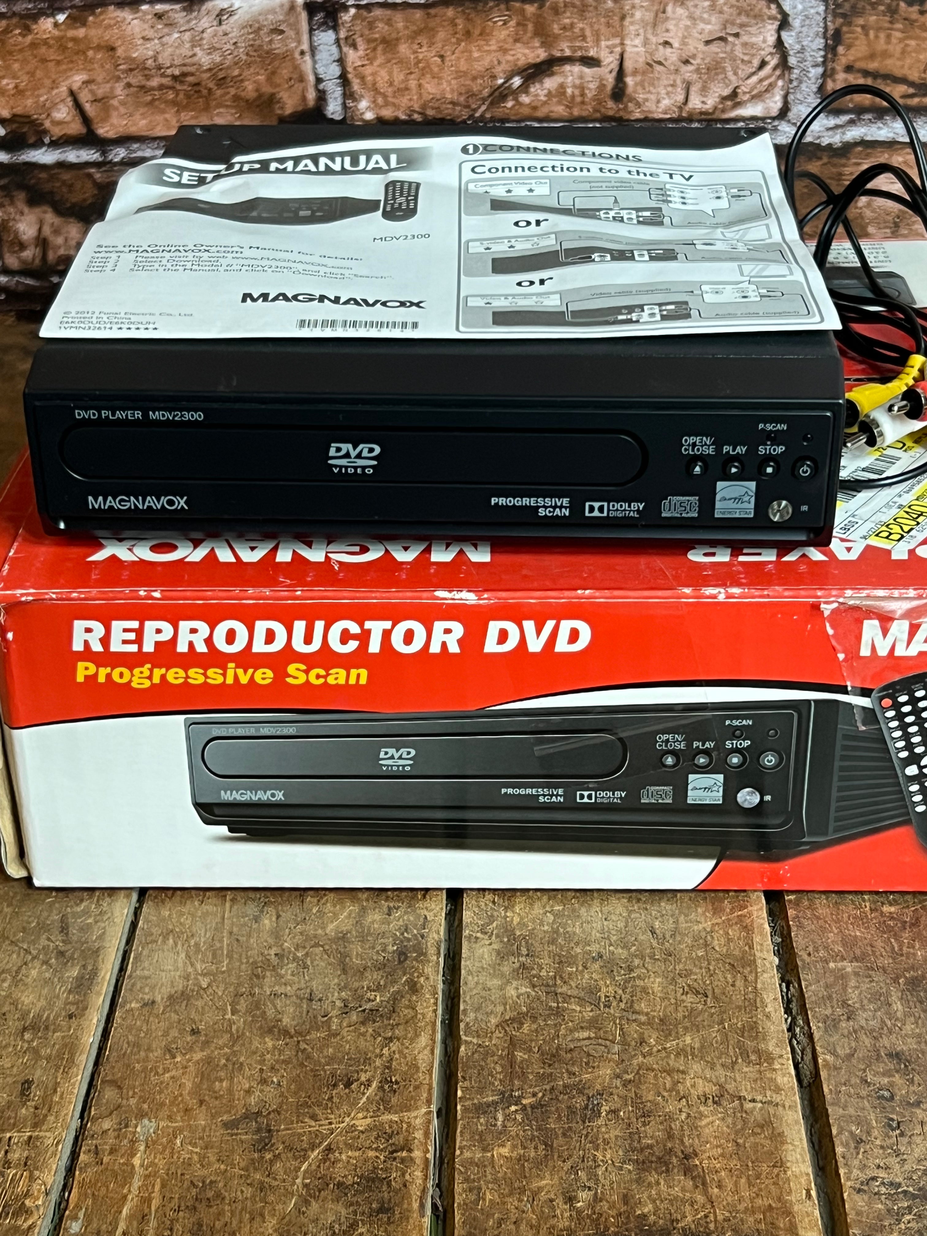 MAGNAVOX DVD Player - Model MDV2300 in Original Box