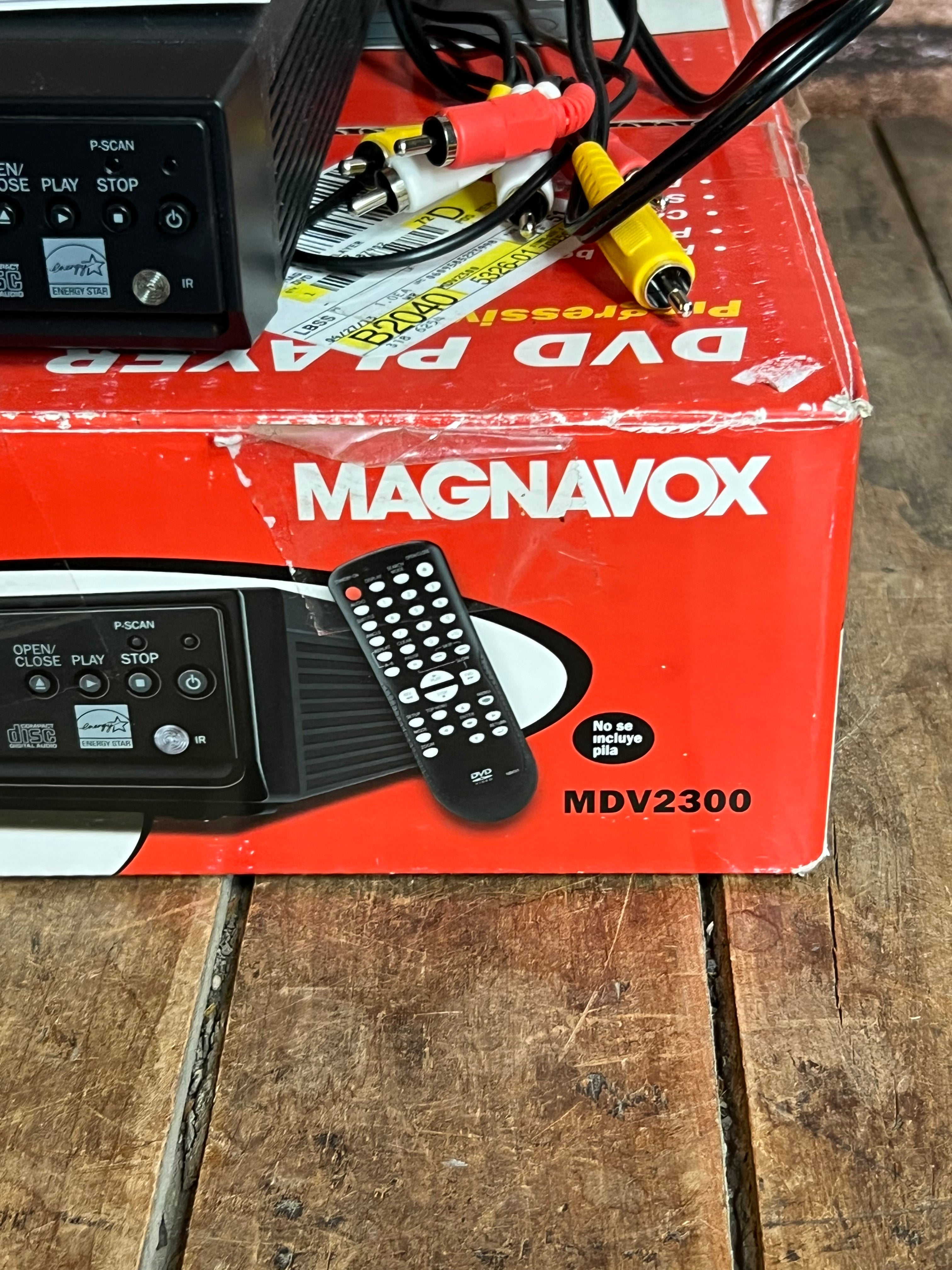 MAGNAVOX DVD Player - Model MDV2300 in Original Box