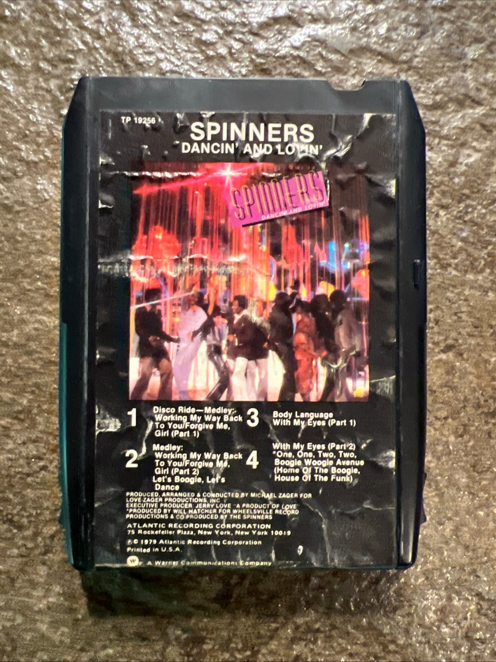 Spinners - Dancin’ And Lovin’ - 1979 Atlantic Records - 8 Track Tape