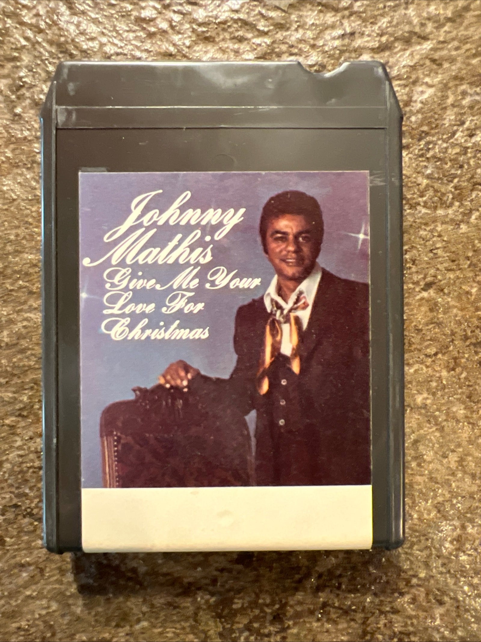 Johnny Mathis - Give Me Your Love For Christmas - 1976 Columbia - 8 Track Tape