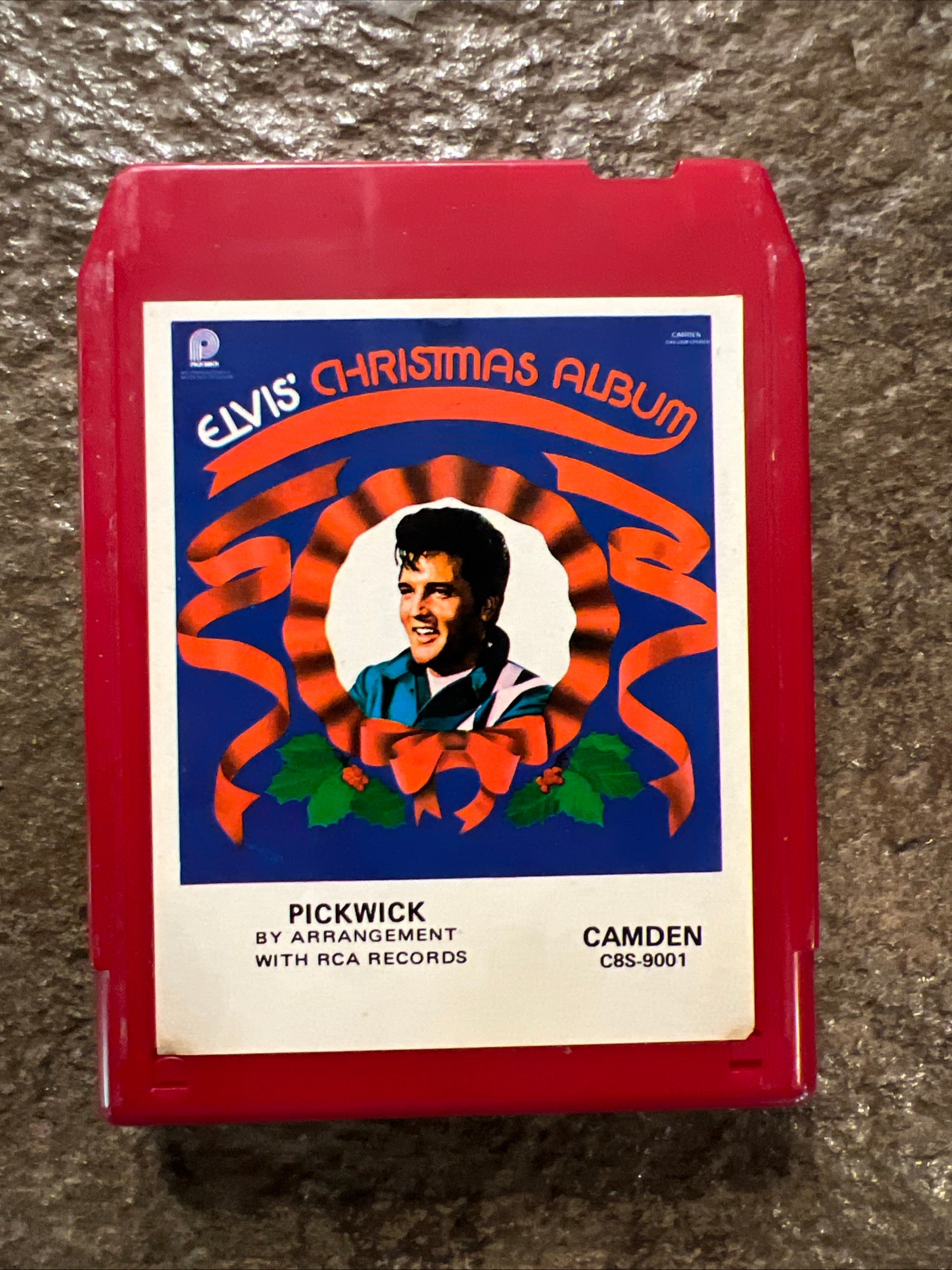 Elvis Presley Christmas Album - 1975 Pickwick Records - 8 Track Tape
