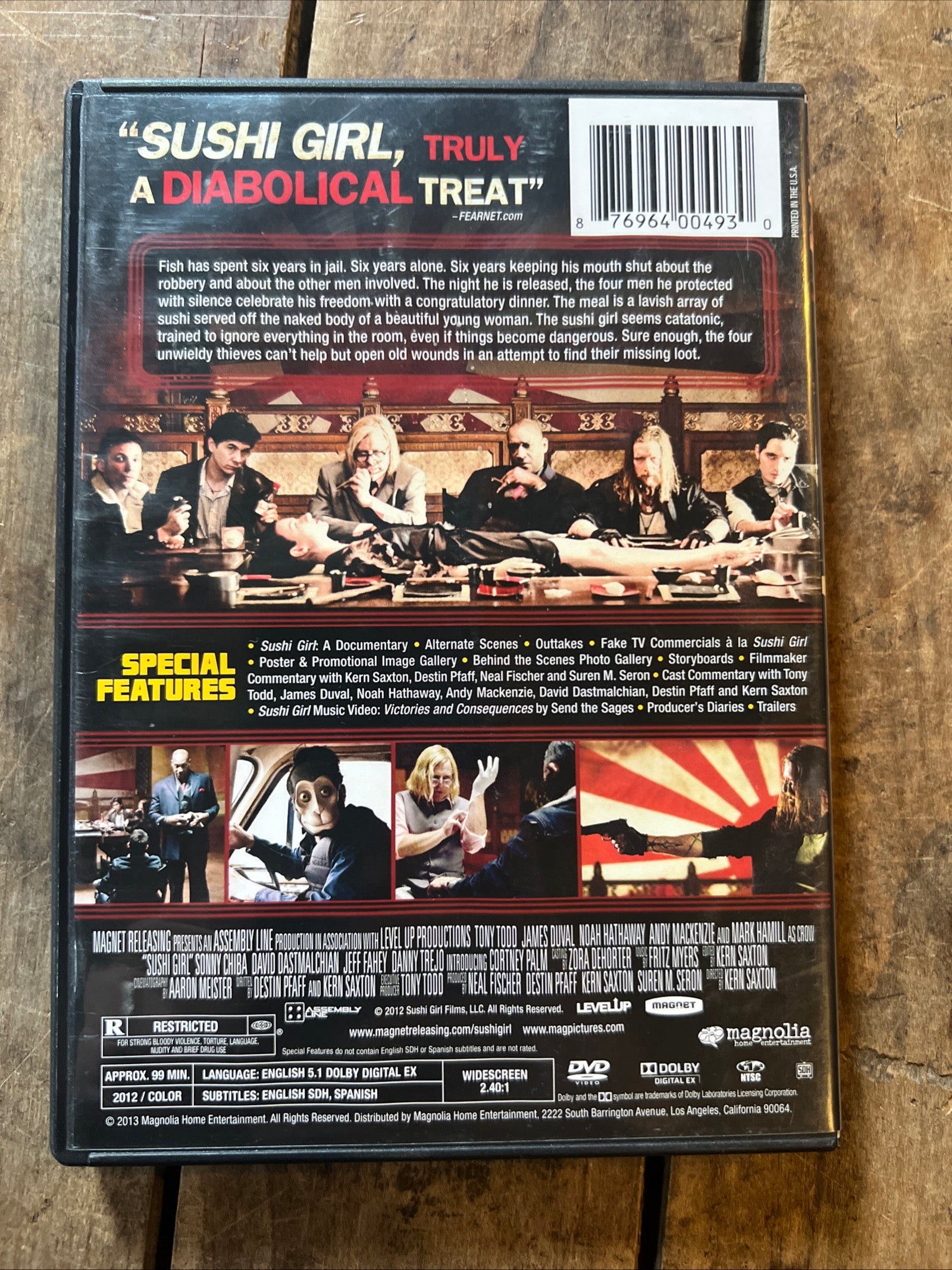 Sushi Girl ( DVD 2012 ) Crime / Mystery