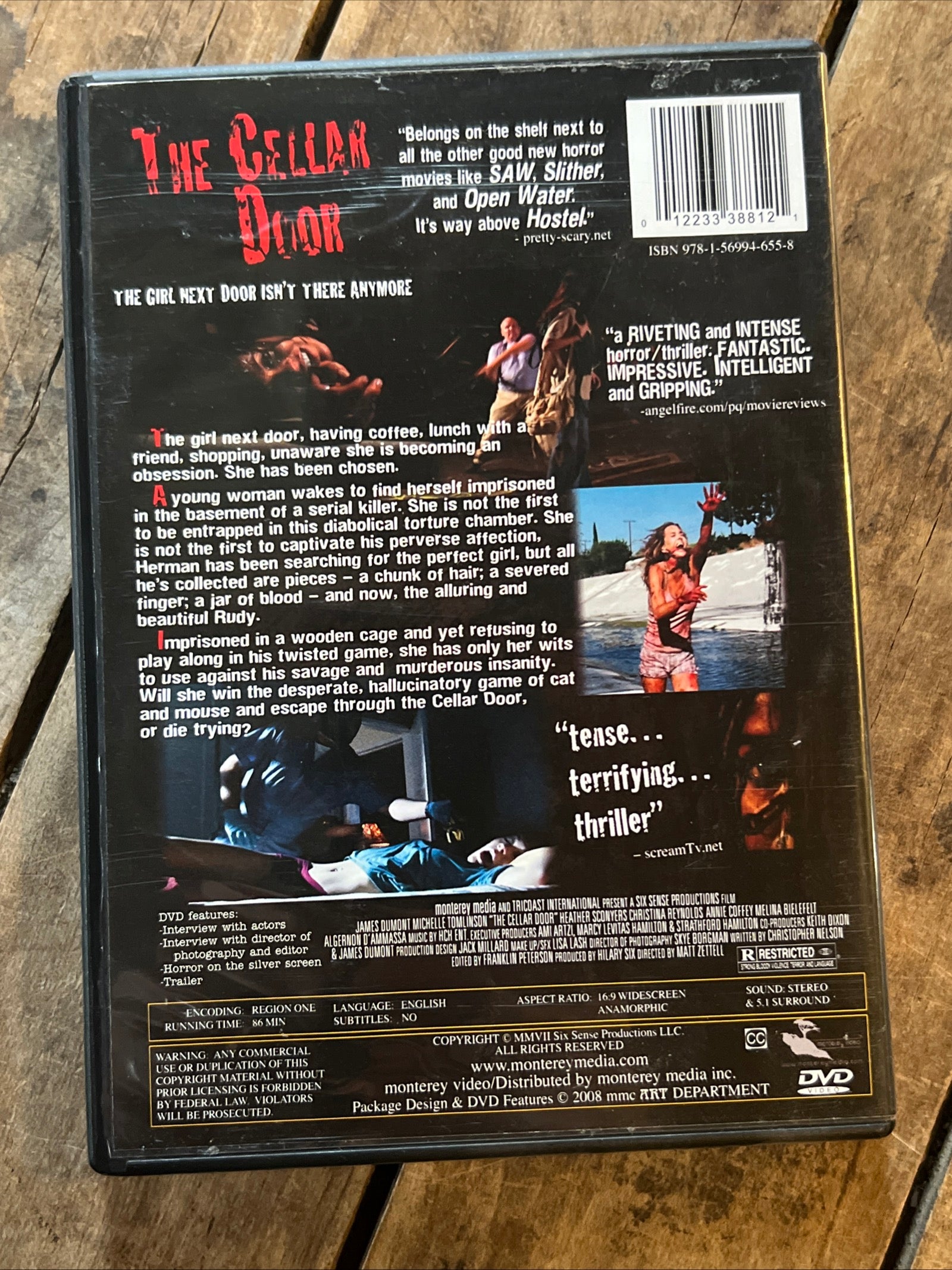 The Cellar Door ( DVD 2007 ) Horror / Psychological Thriller [R]