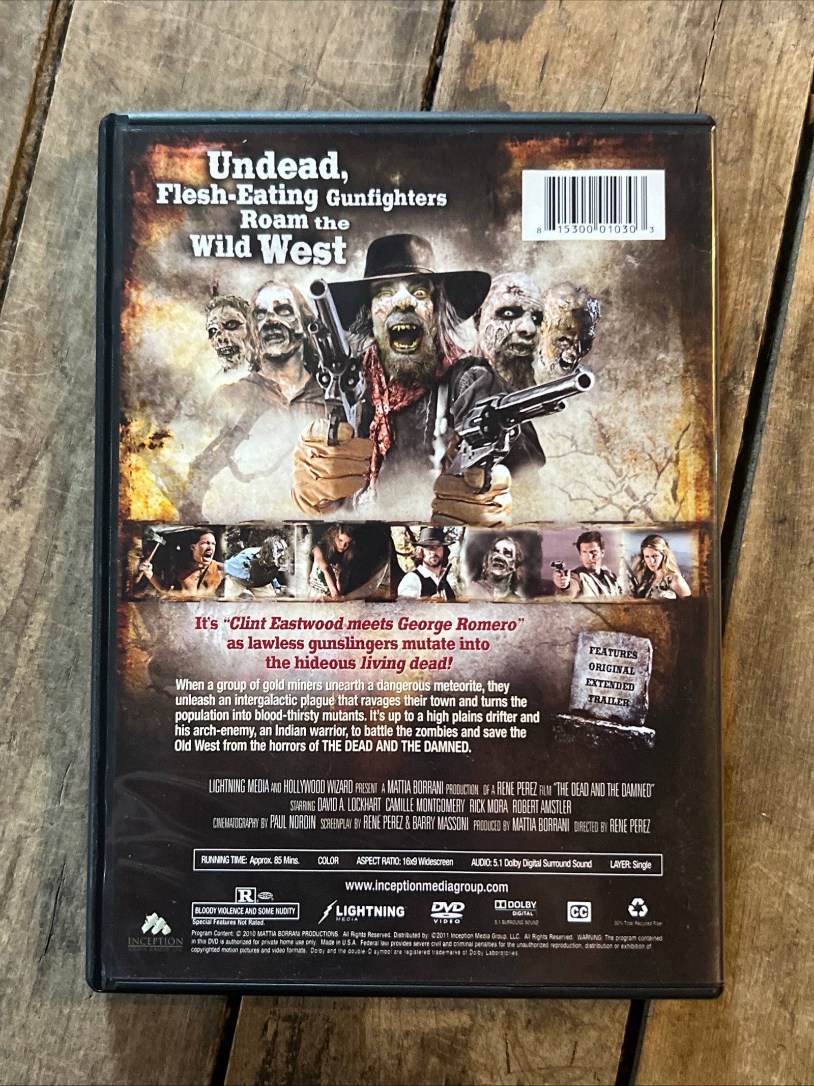 The Dead And The Damned: The Legend Of The Living Dead ( DVD 2011 )
