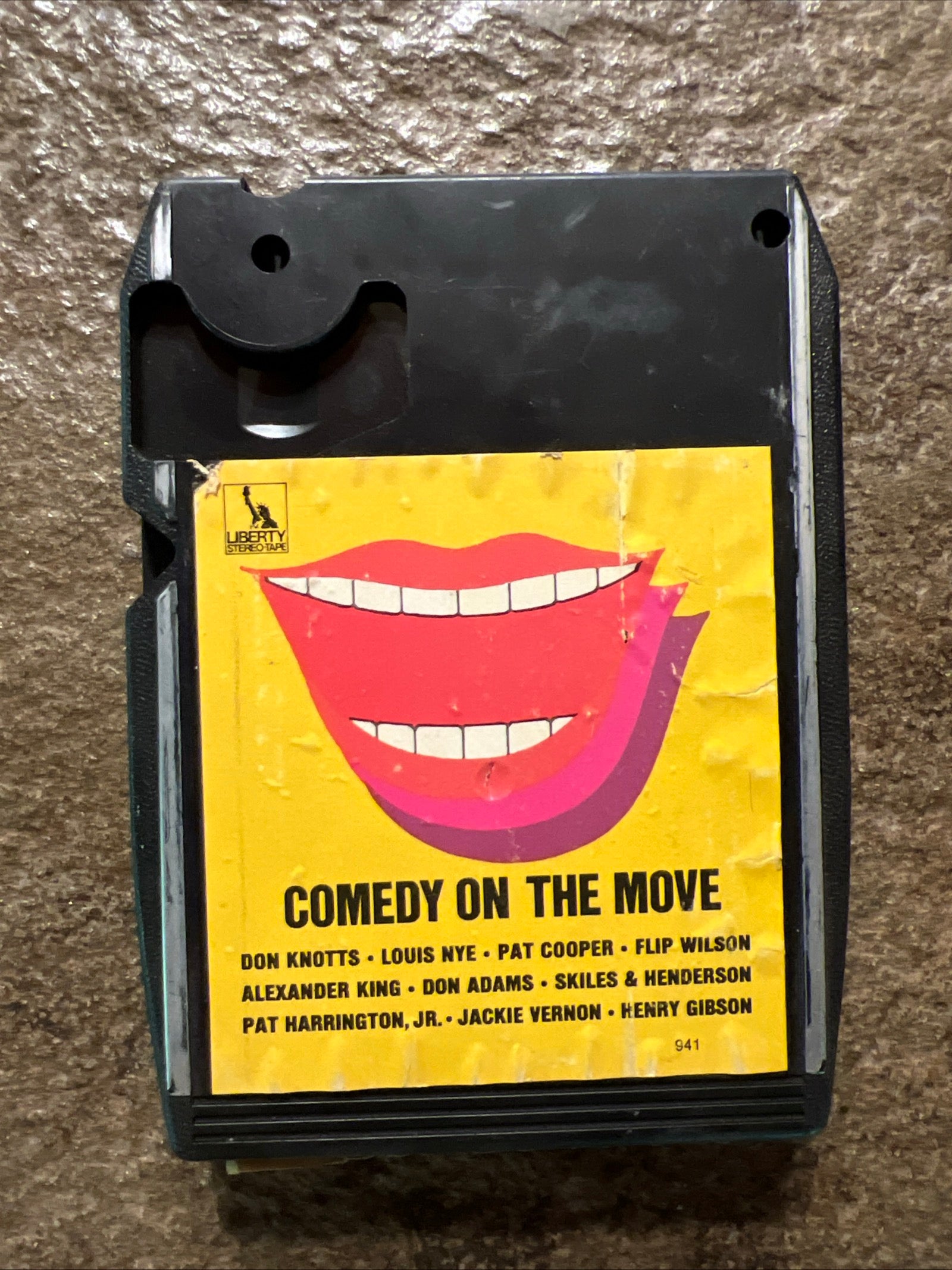 Comedy On The Move - 1969 Liberty Records - 8 Track Tape