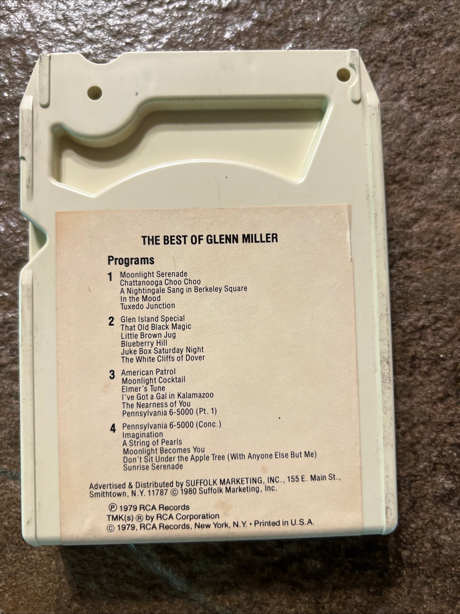 The Best Of Glenn Miller - 1979 RCA Records - 8 Track Tape