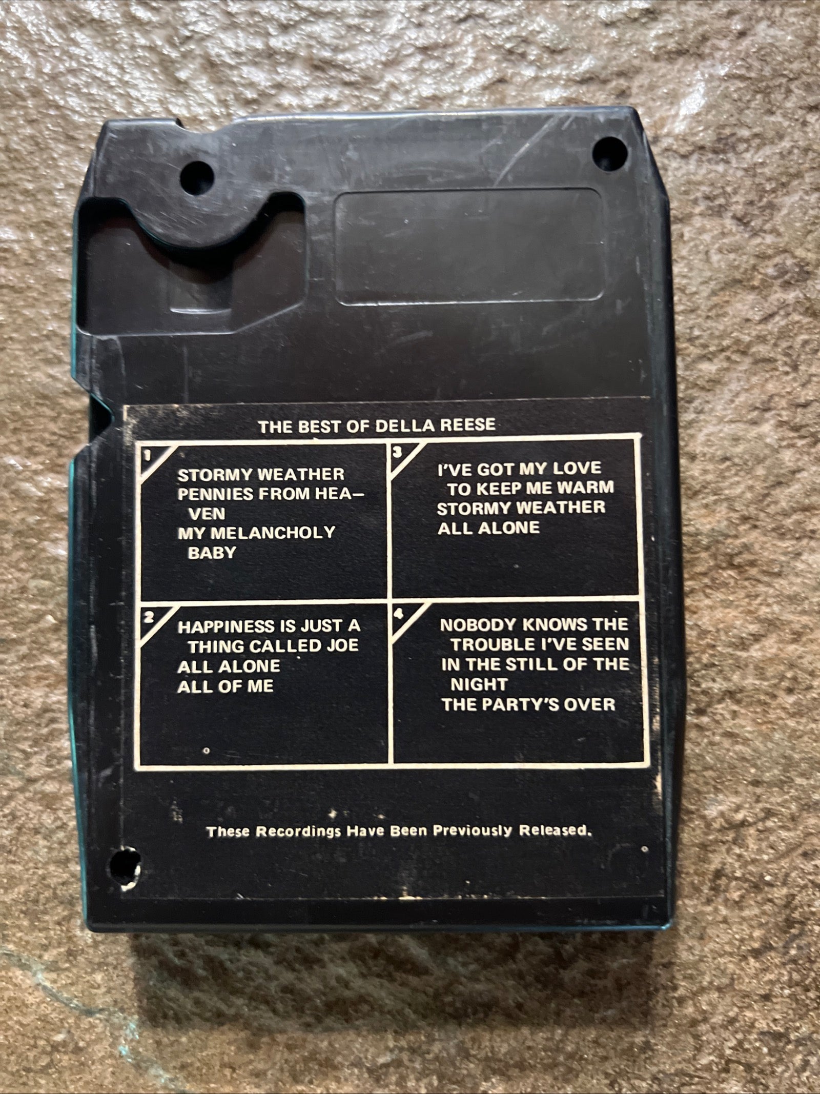 The Best of Della Reese - 1972 Orbit Records - 8 Track Tape