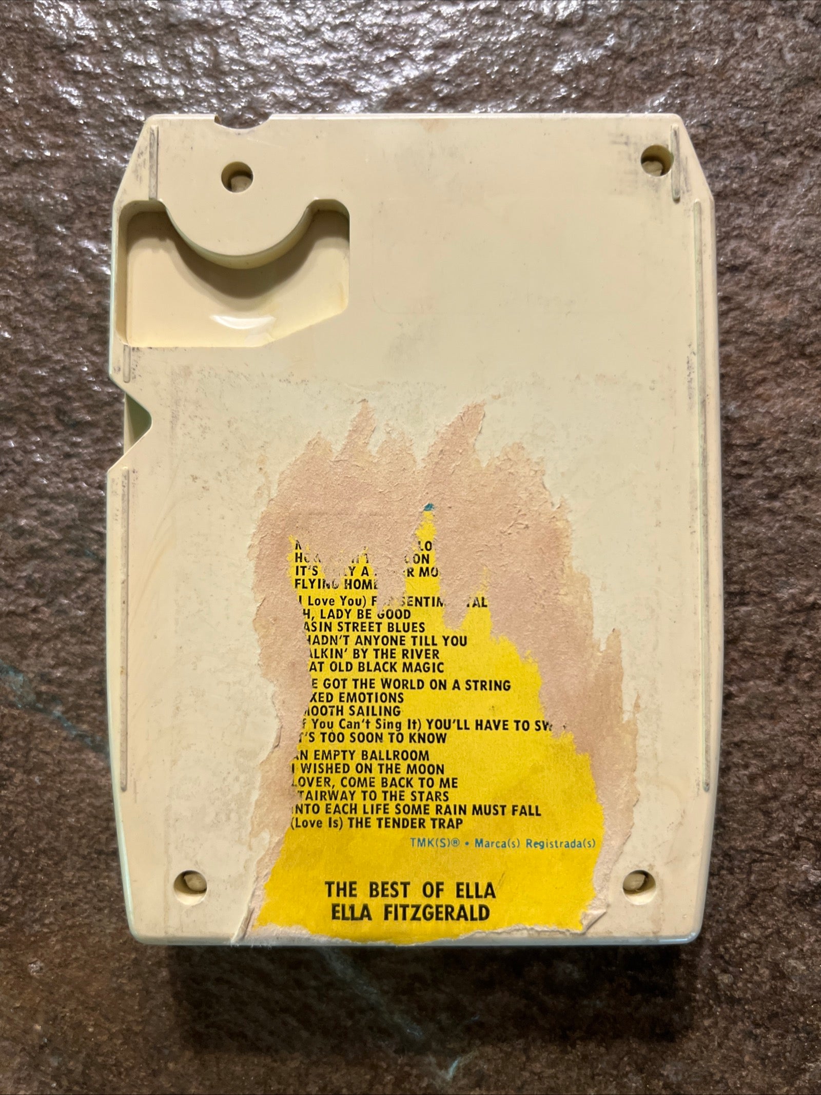 The Best Of Ella Fitzgerald - 1959 Decca Records - 8 Track Tape