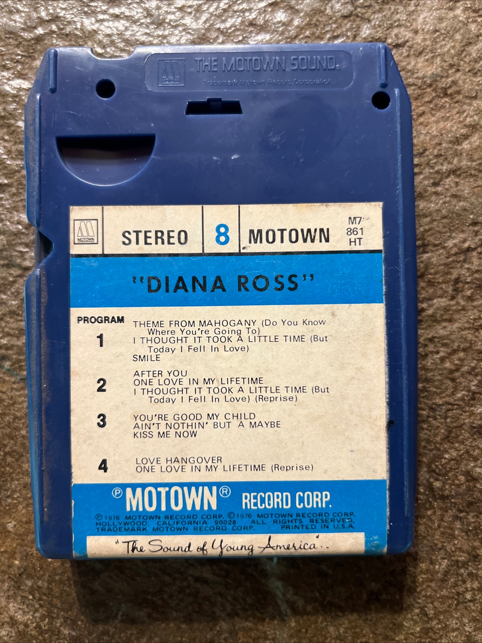 Diana Ross - 1976 Motown Records - 8 Track Tape
