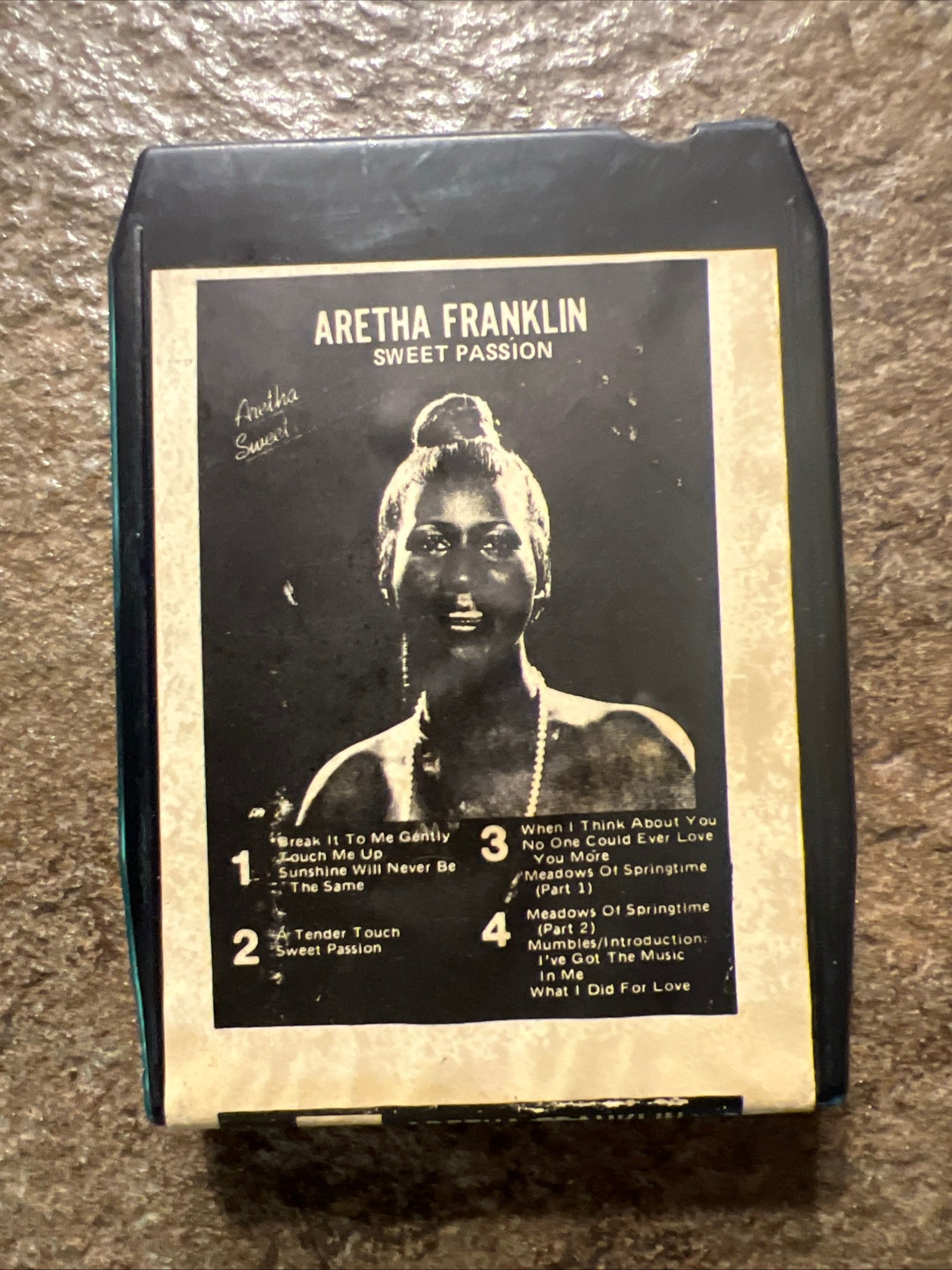 Aretha Franklin - Sweet Passion - 1977 Atlantic Records - 8 Track Tape