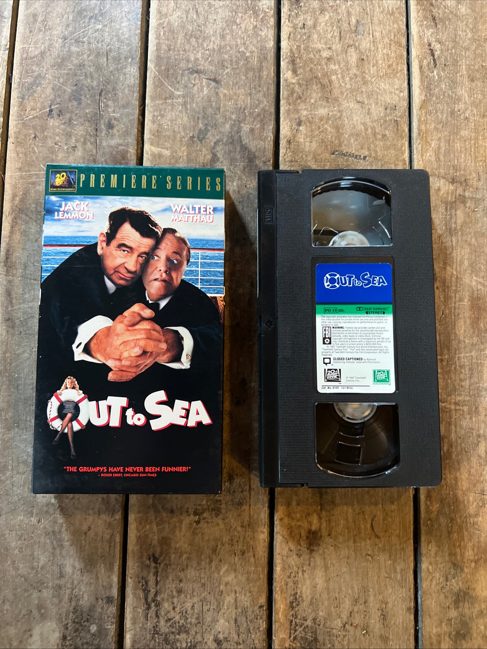 Out To Sea ( VHS 1997 ) Comedy / Romance [PG-13]