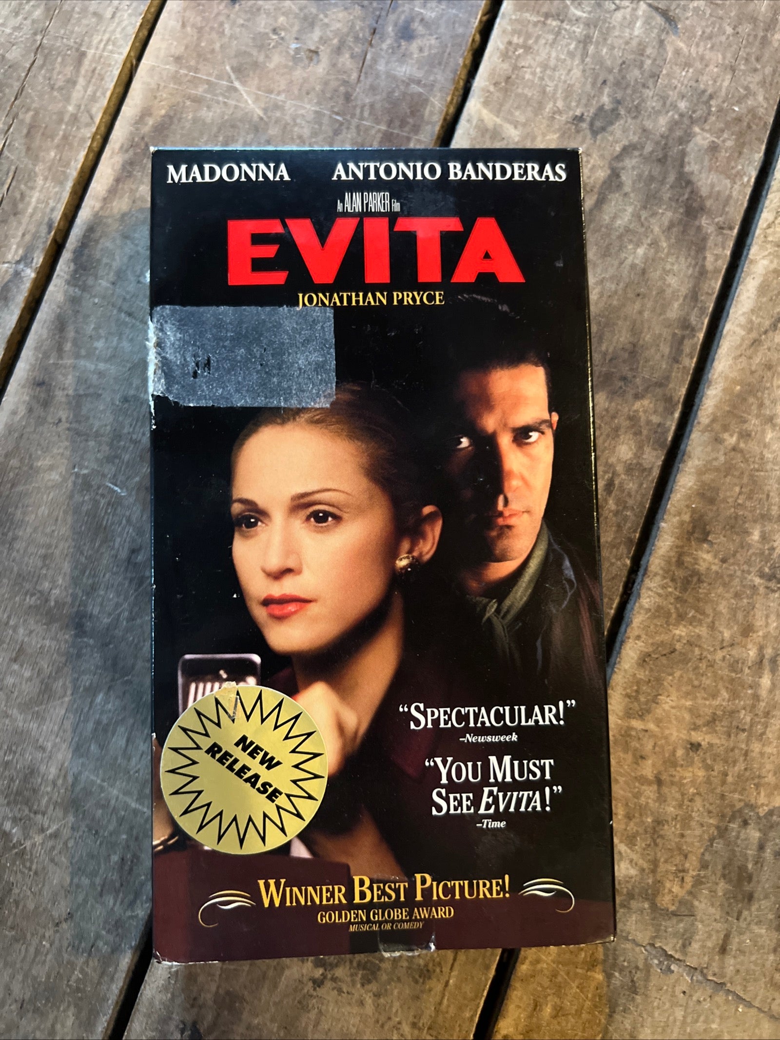 EVITA ( VHS 1996 ) Musical / Drama [PG]