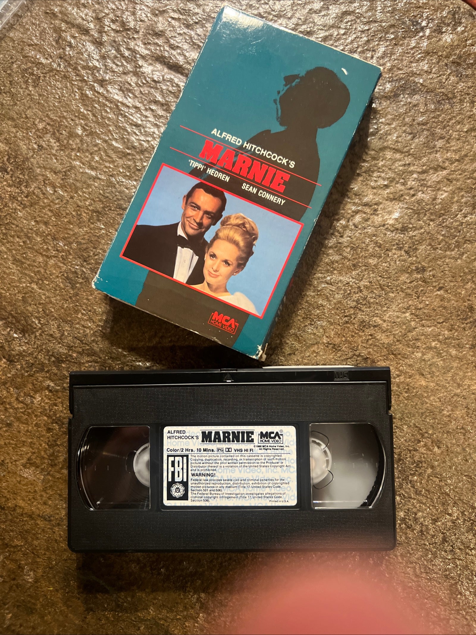 MARINE ( VHS 1964 ) Crime / Thriller [PG] Alfred Hitchcock