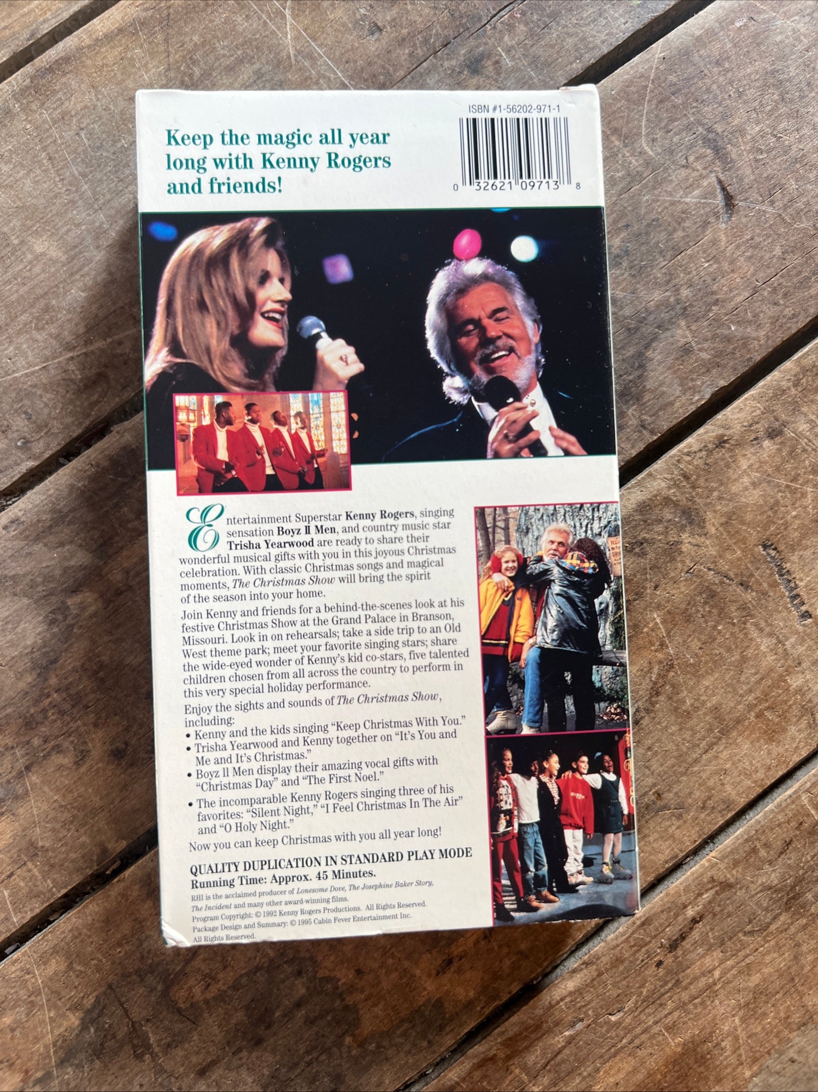 Kenny Rogers - The Christmas Show ( VHS 1992 )