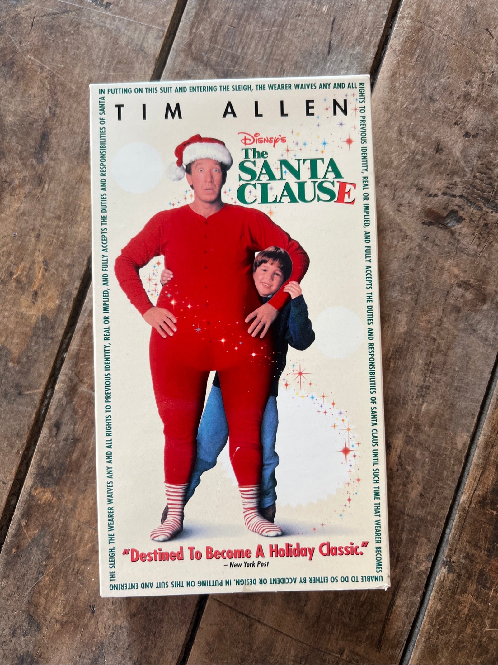 The Santa Clause ( VHS 1994 ) Disney Family / Comedy [PG]
