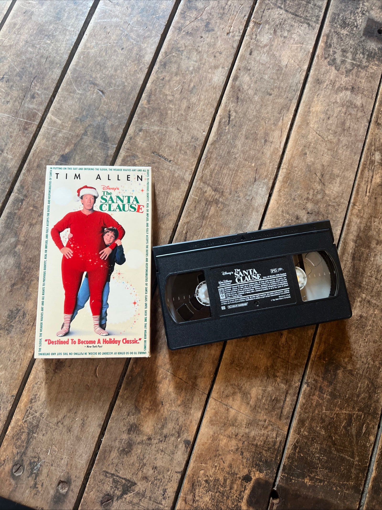 The Santa Clause ( VHS 1994 ) Disney Family / Comedy [PG]
