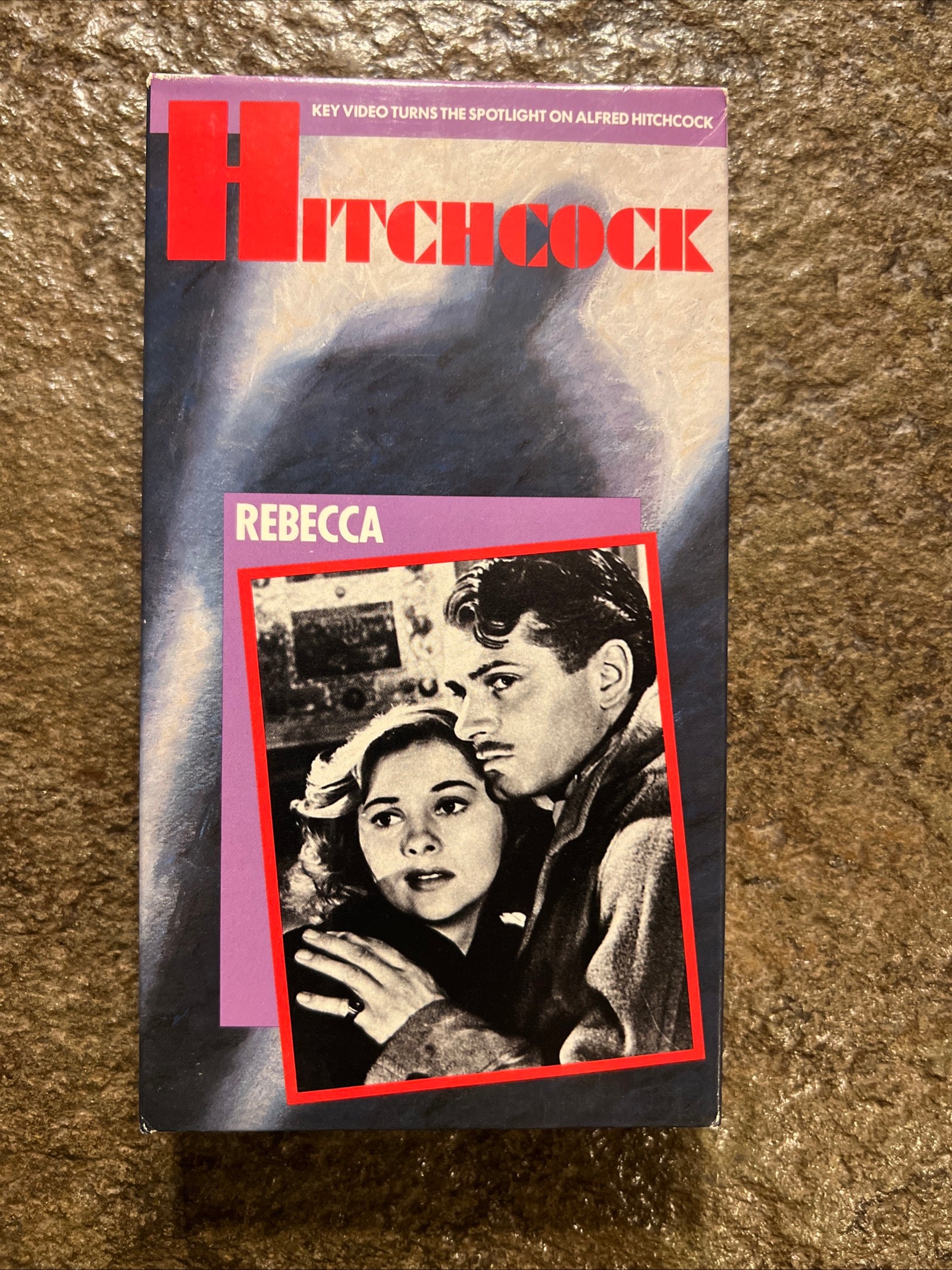 REBECCA ( VHS 1940 ) Mystery / Romance [PG] Alfred Hitchcock