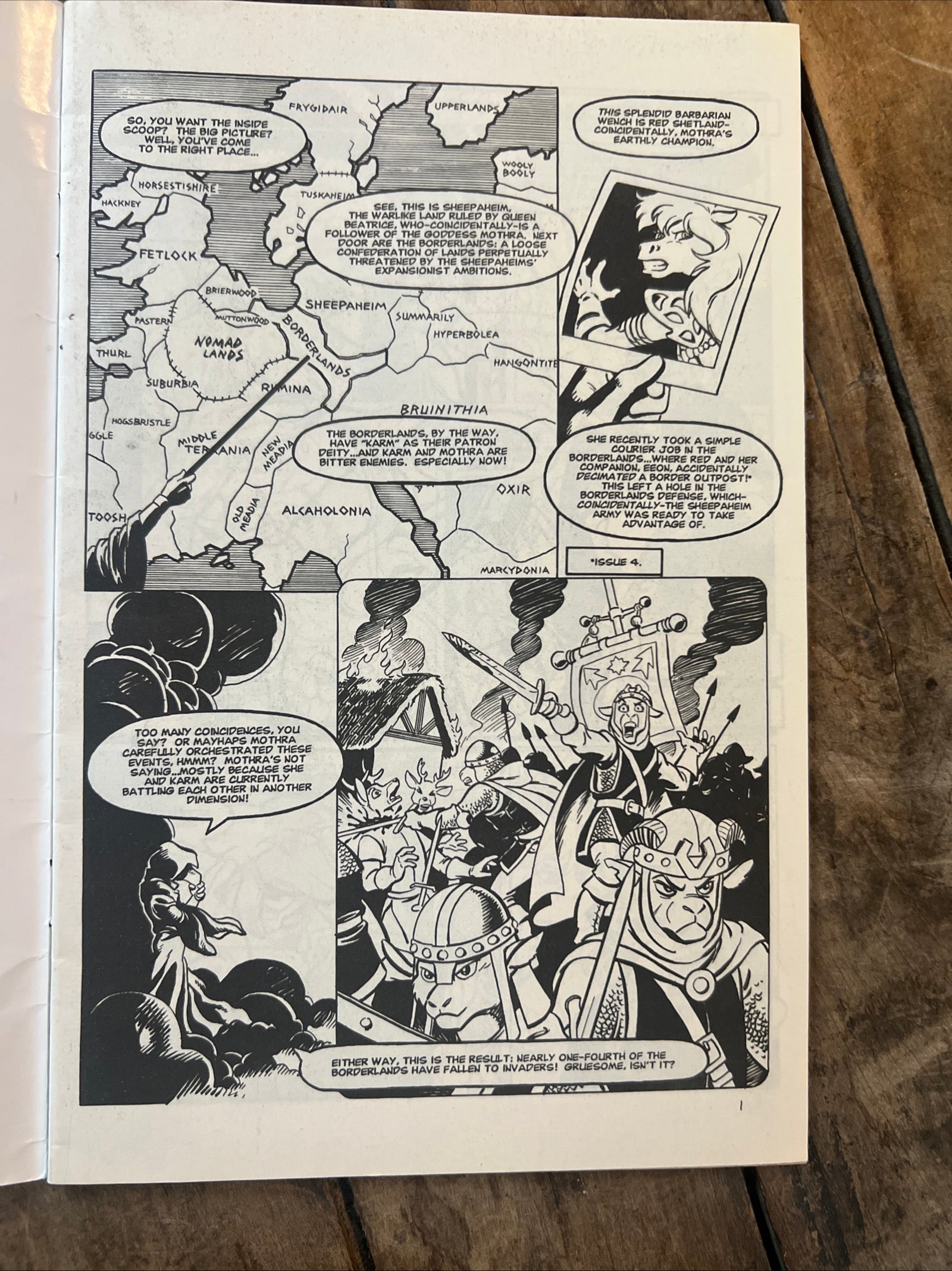 Red Shetland #9 (1995) GraphXpress - Comic Book by Richard Konkle